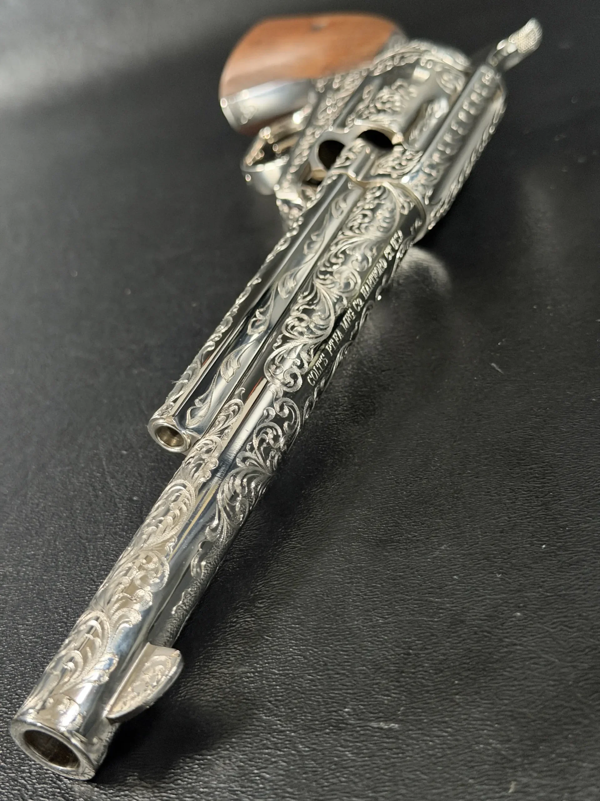 Colt Single Action Army Factory Class D Engraved photo 5