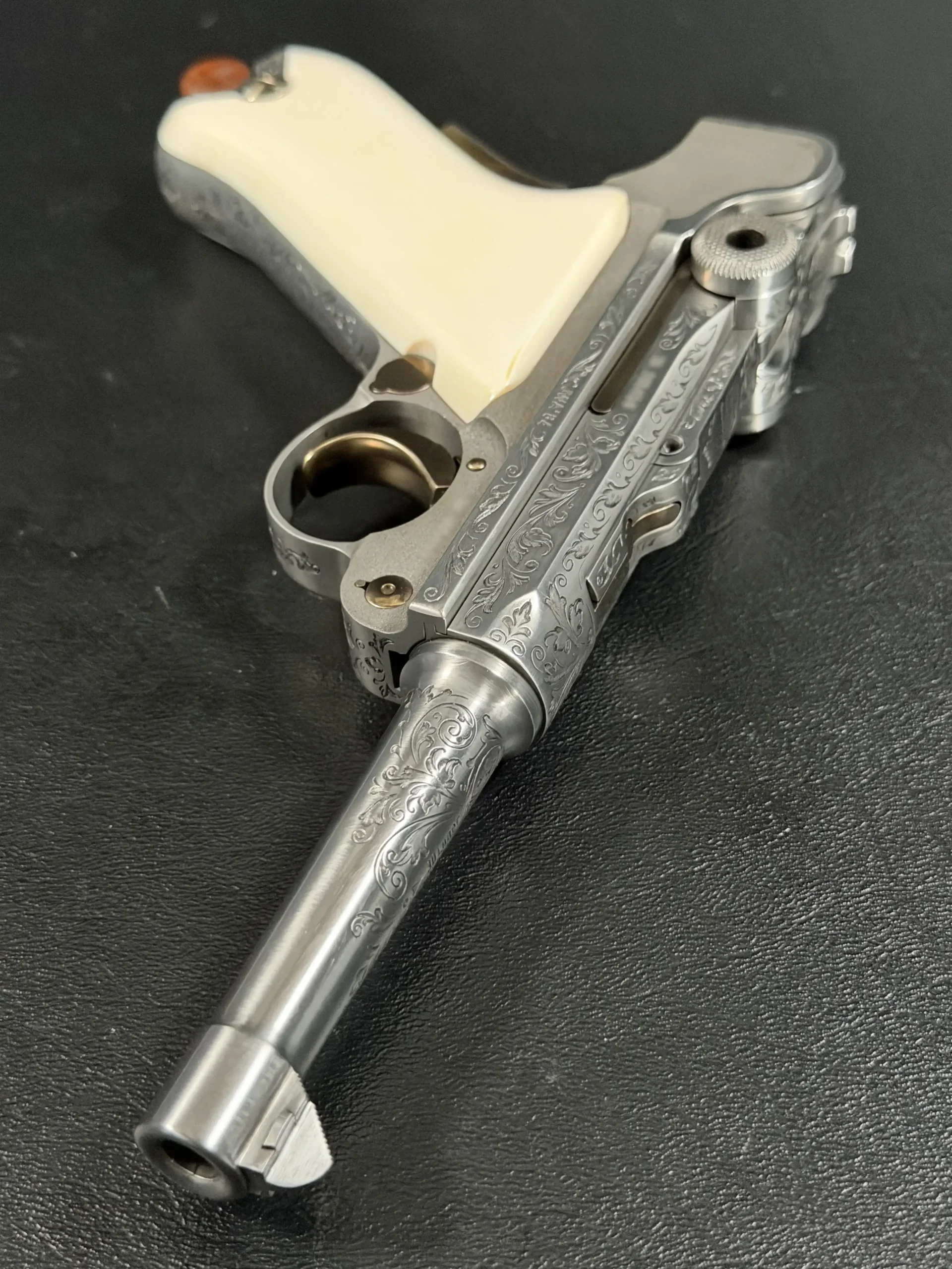 Mauser Parabellum P08 Luger IWA '84 Engraved photo 6