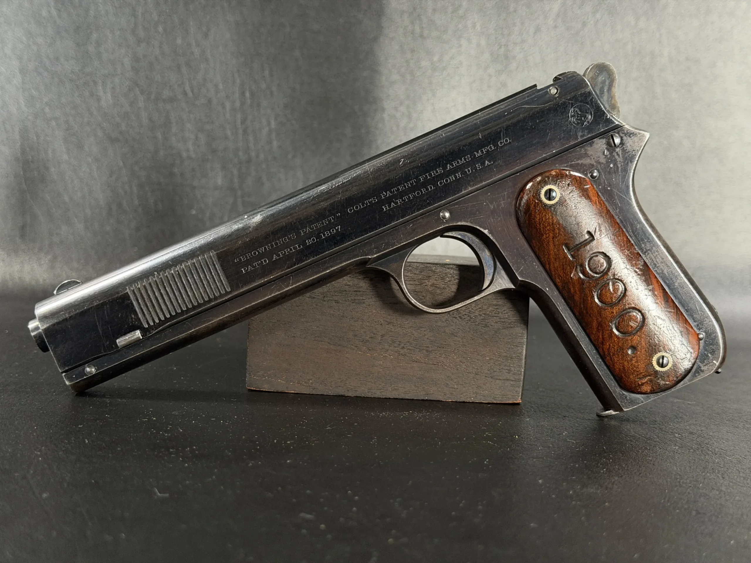 Colt Model 1900 Sight Safety Conversion Prototype photo 9