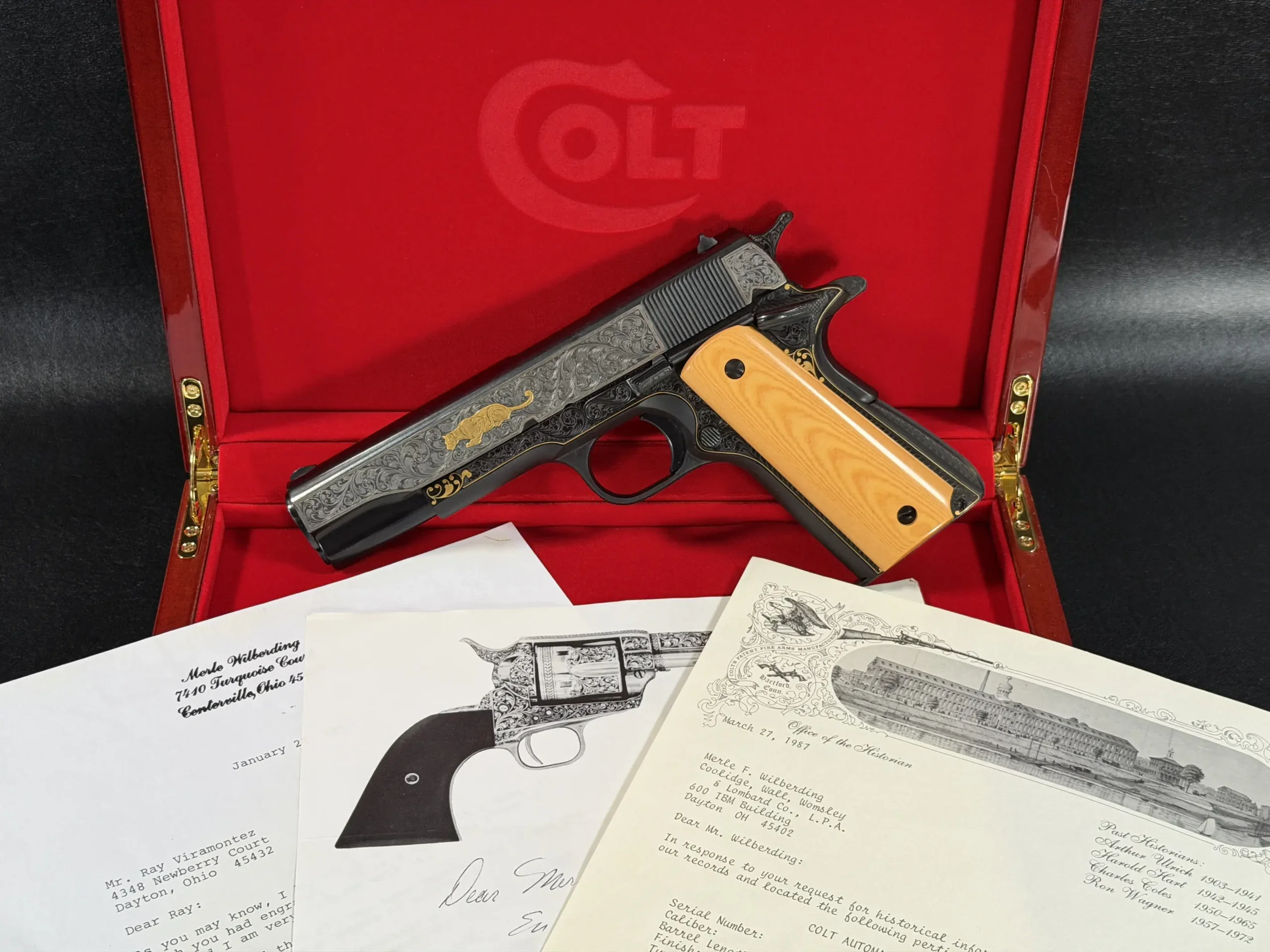 Ray Viramontez Master Engraved Colt Government Model photo 2