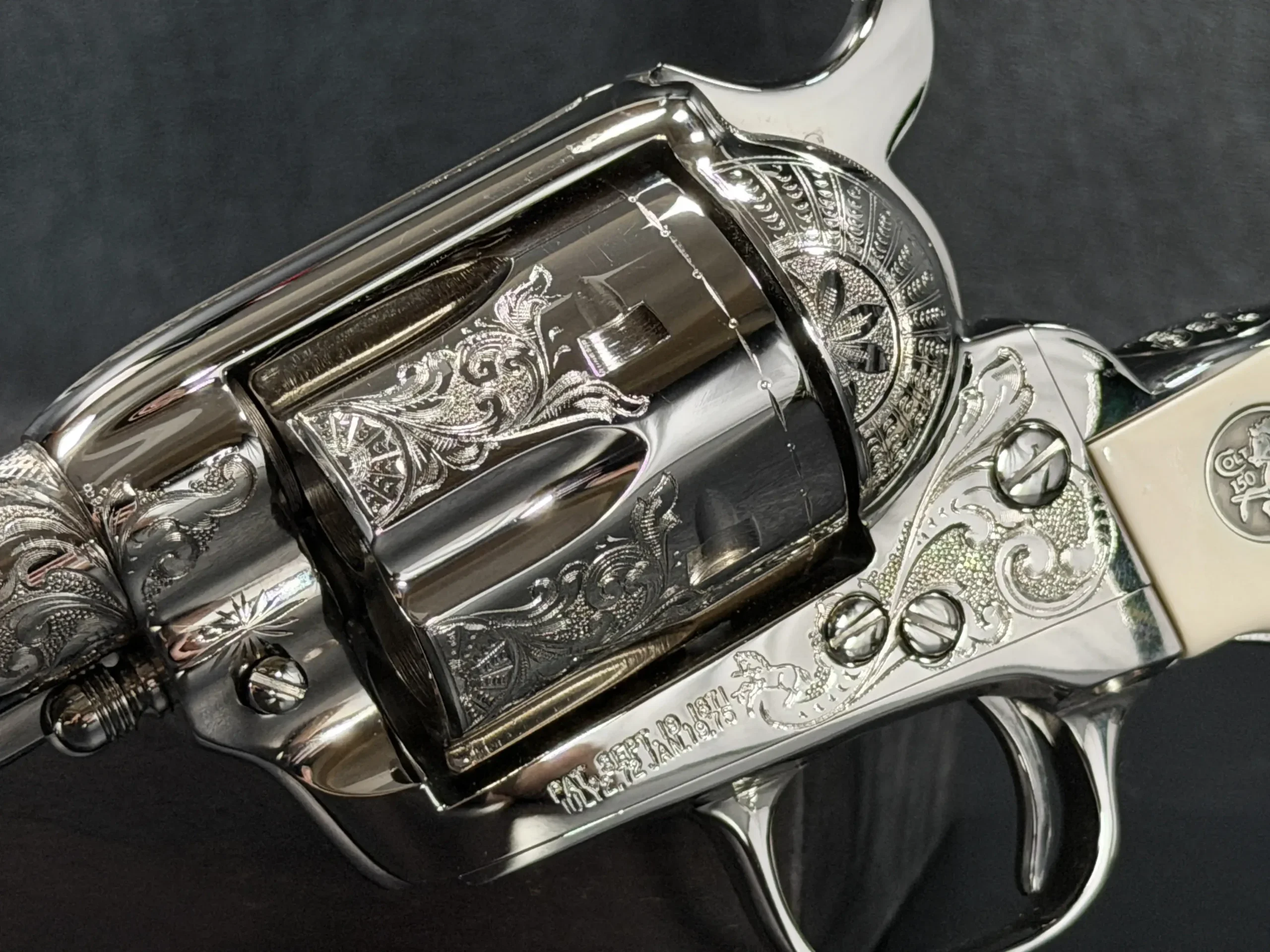 Colt Single Action Army 150th Anniversary Engraving Sampler photo 6