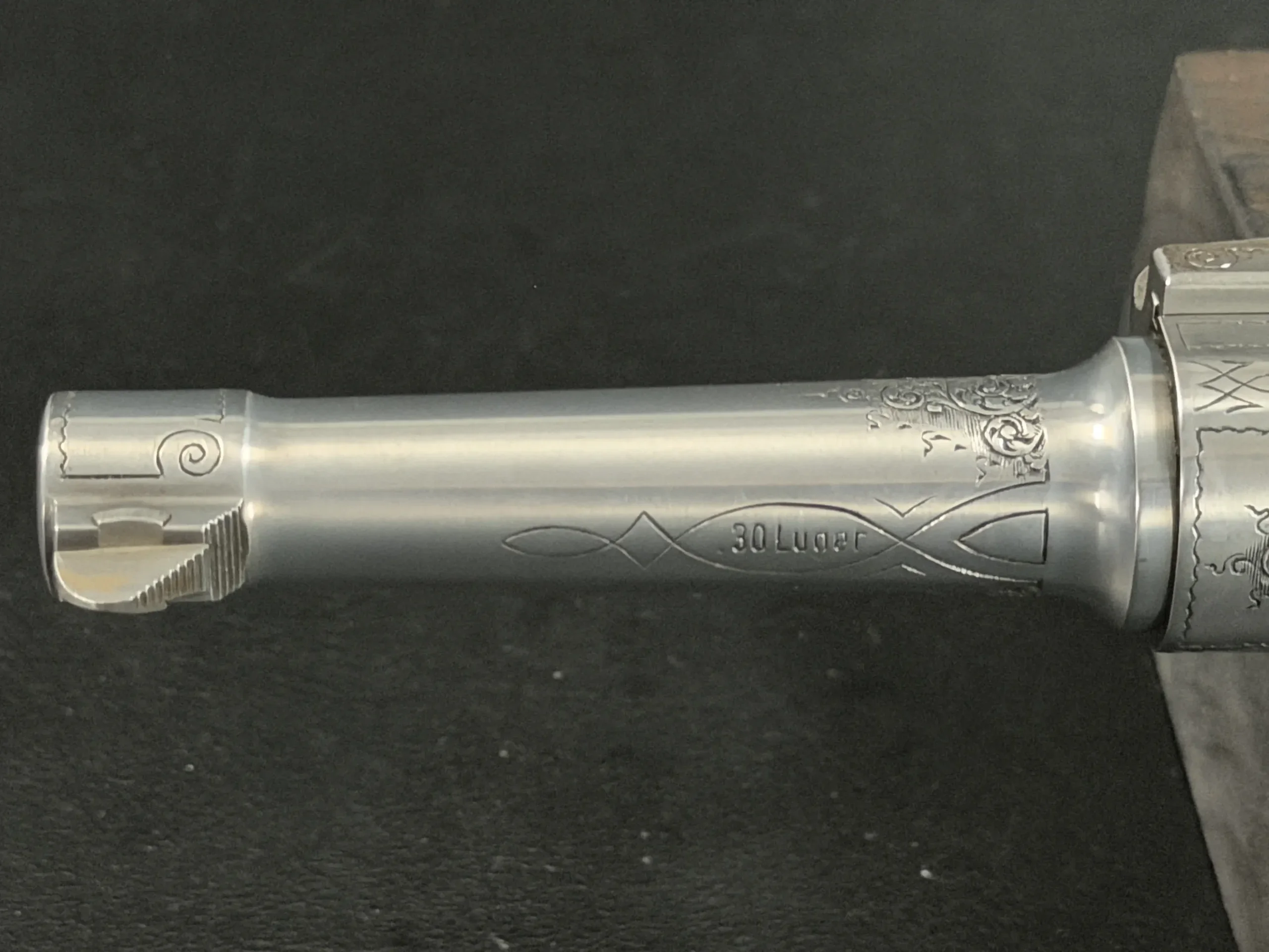 Mauser Parabellum P08 IWA '83 Engraved Luger photo 7