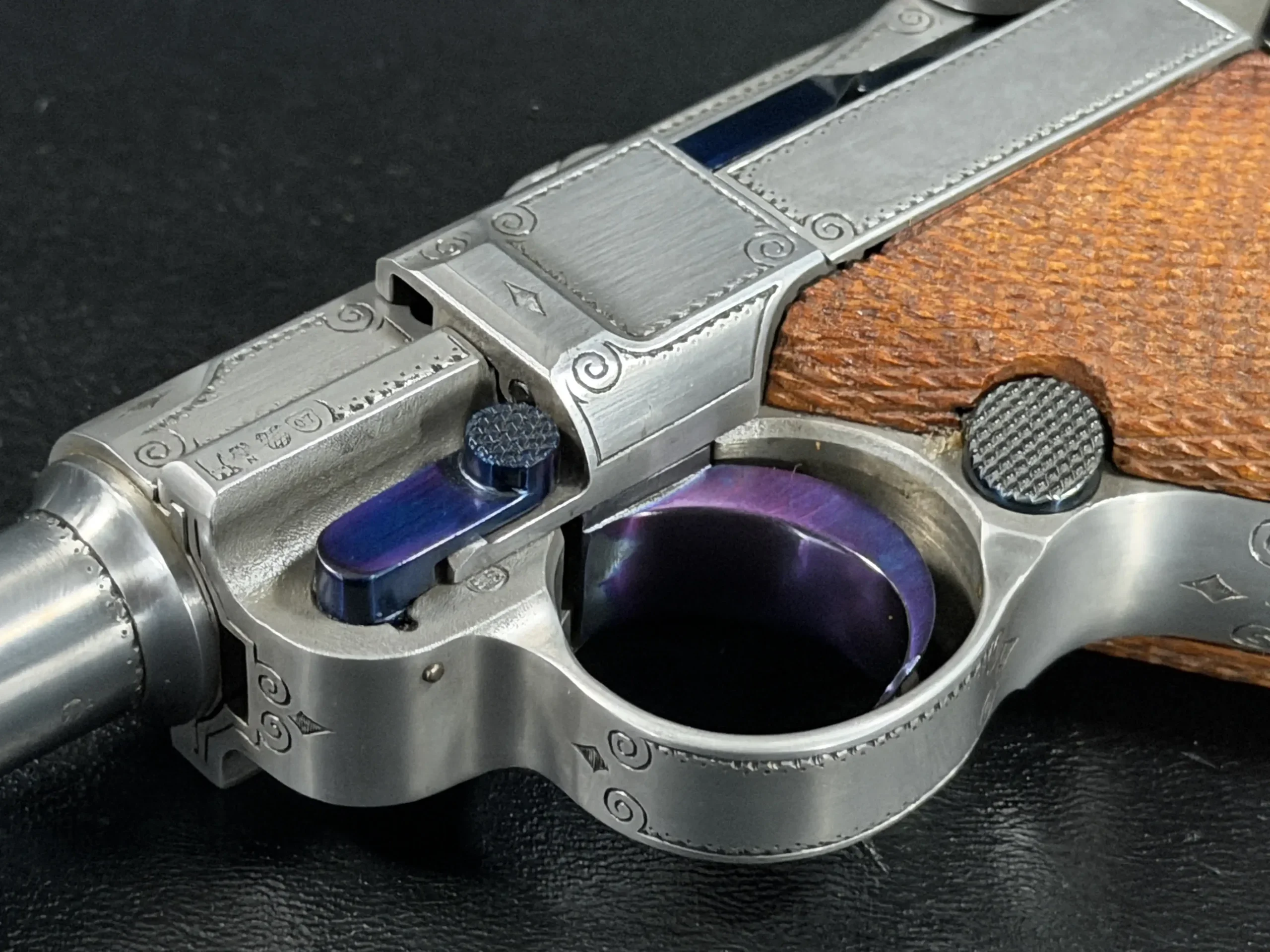 IWA Mauser Parabellum P08 Luger Engraved photo 6