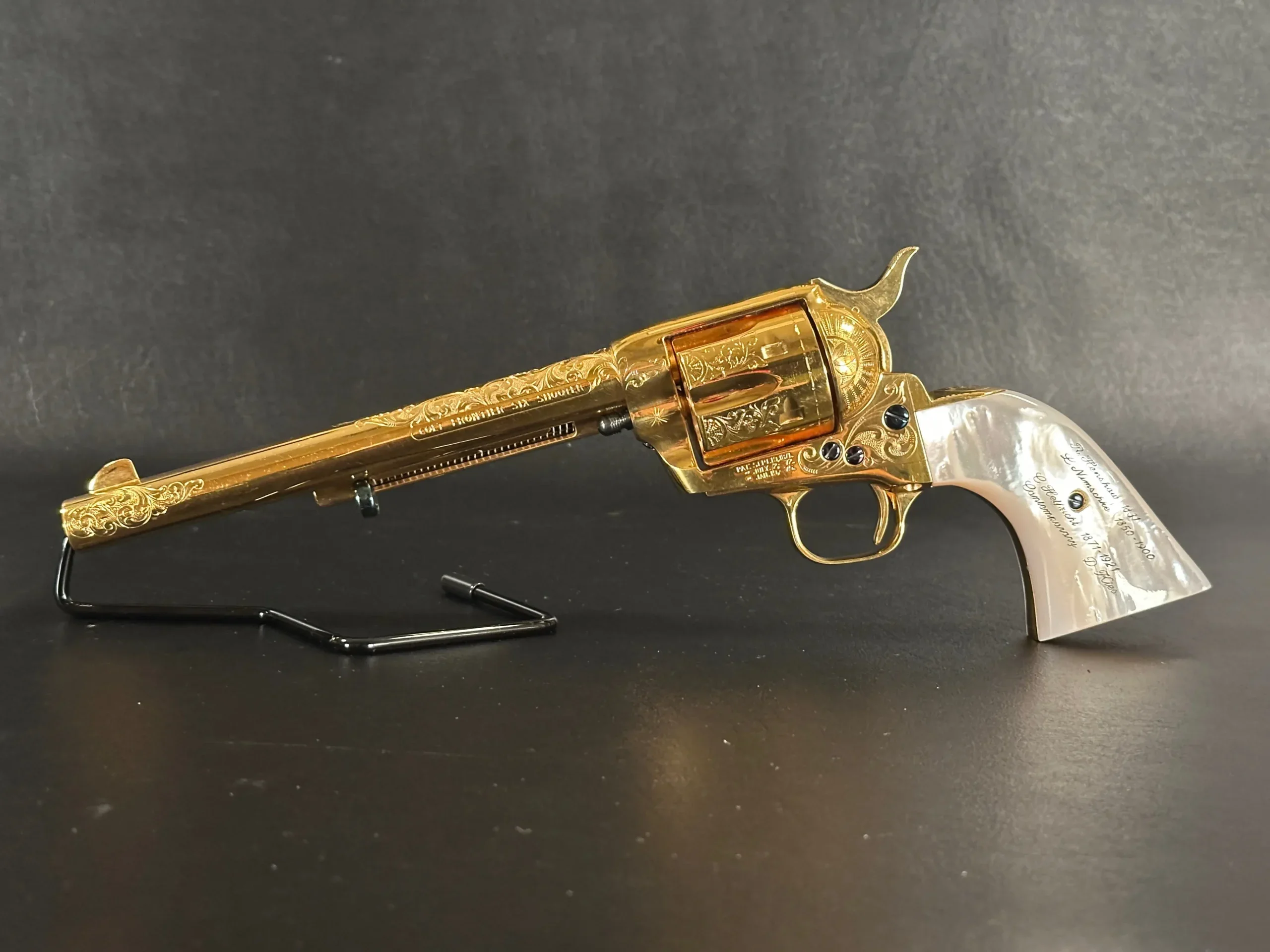 Colt Single Action Army Engraved Sampler Pair photo 6