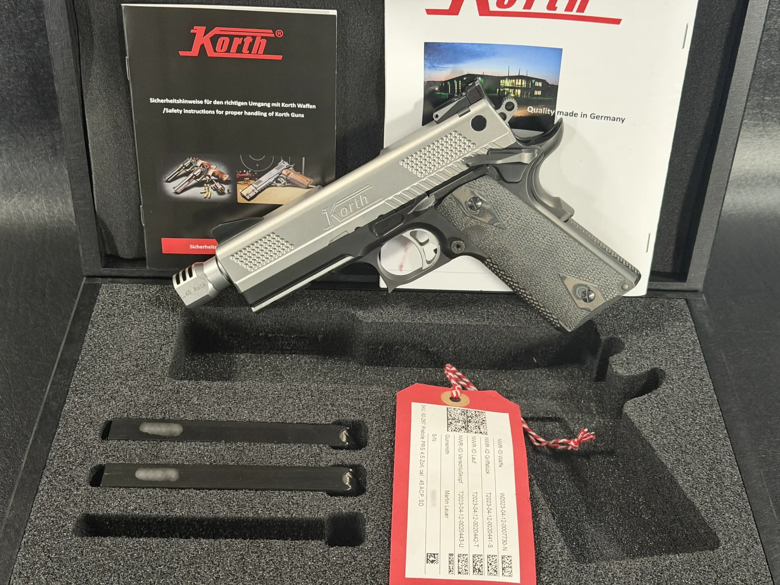Korth PRS SD Two-Tone .45 ACP photo 2