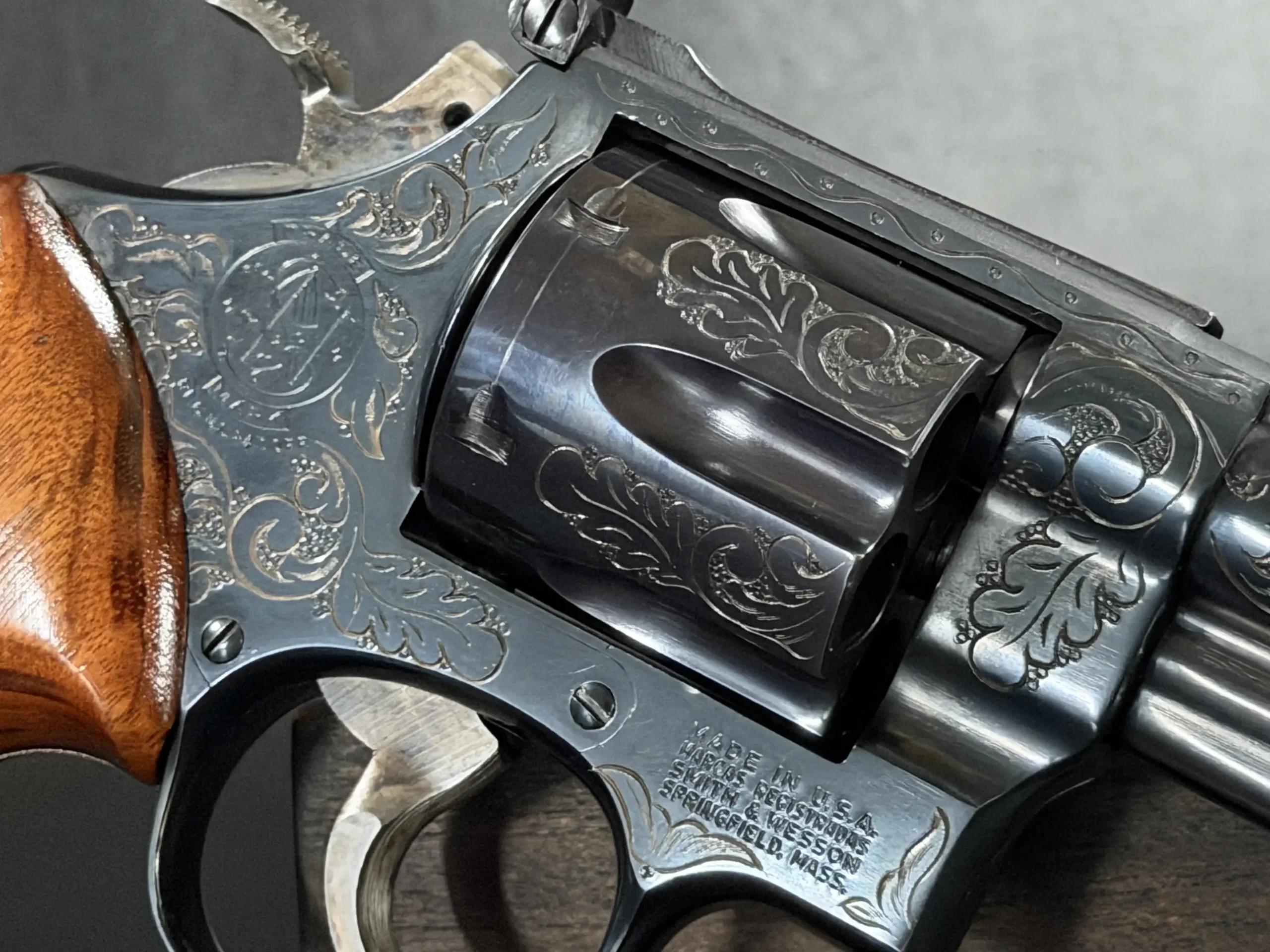 Smith & Wesson Model 25-5 Engraved .45 Colt photo 6