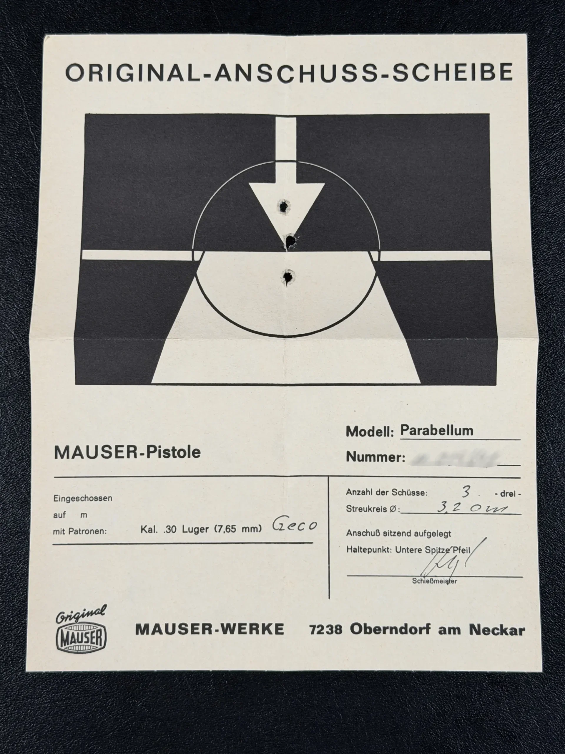 Mauser Parabellum Luger Exhibition Engraved photo 3