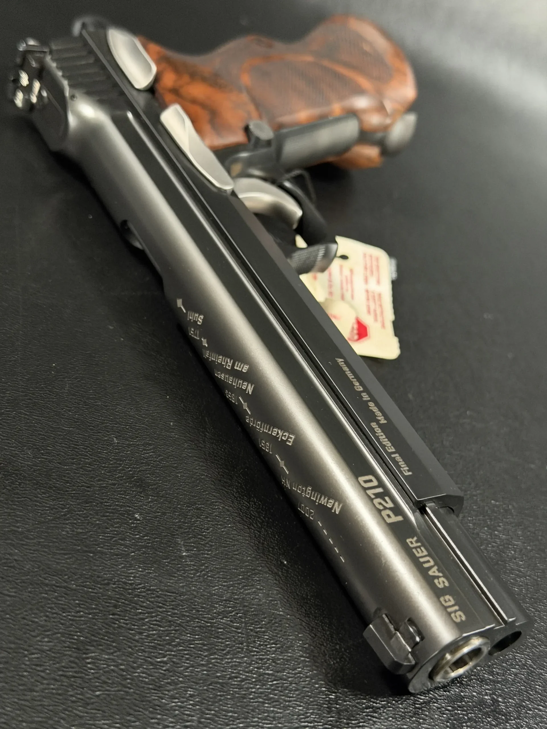 SIG Sauer P210 Super Target Final Edition photo 5