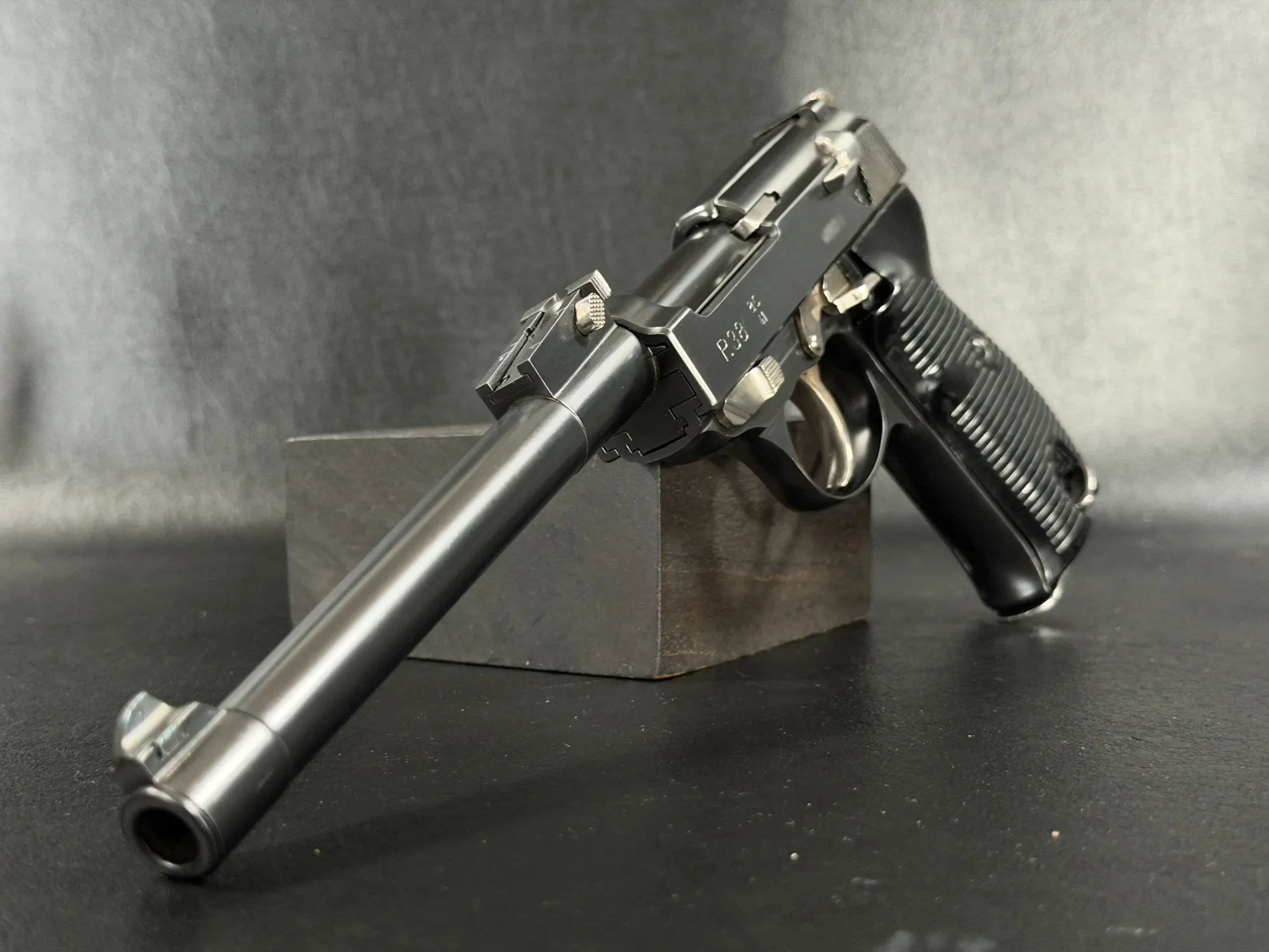 John Martz Custom Walther P38 Luger Artillery Barrel photo 2