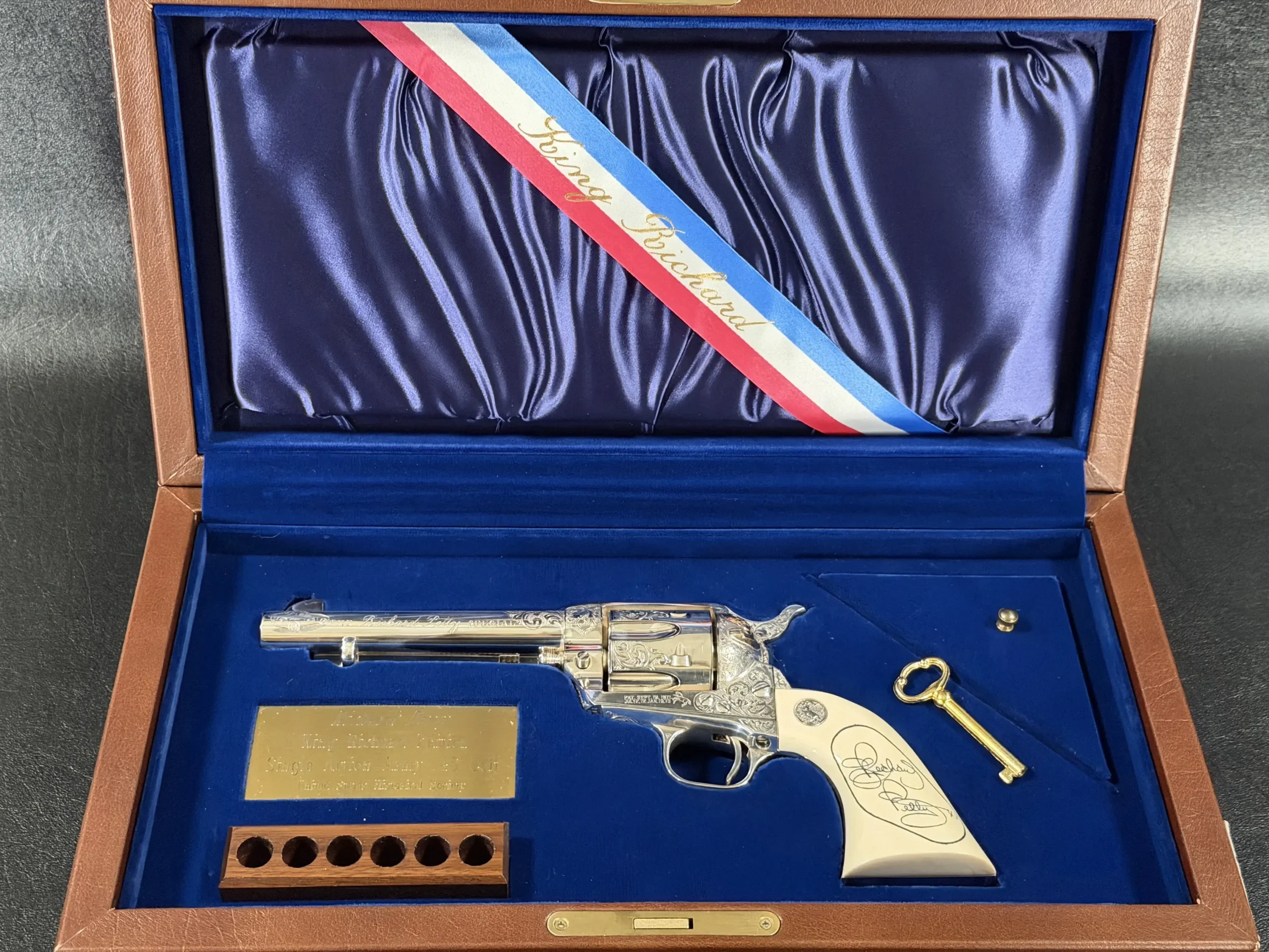 Colt Single Action Army King Richard Deluxe .45 Richard Petty Edition photo 2