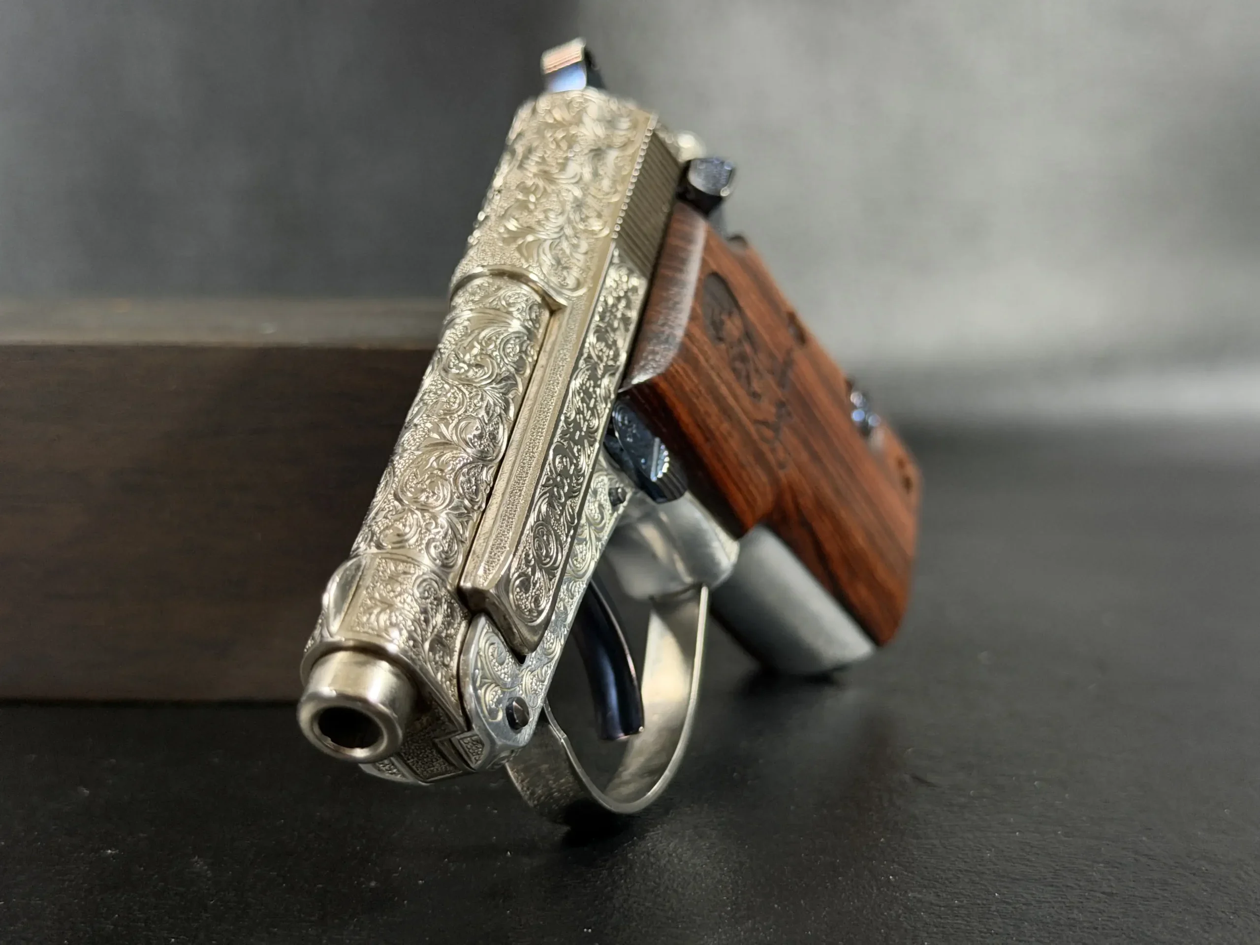 Beretta Model 21A Bobcat Engraved Jerry Lewis Pistol photo 6
