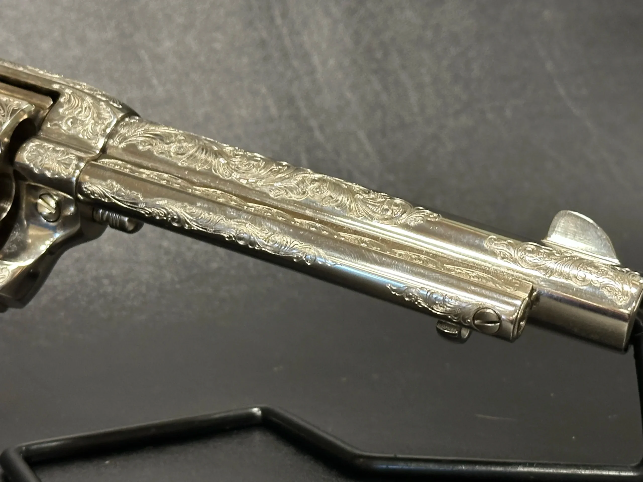 Colt Single Action Army Factory Engraved 3rd Generation photo 9