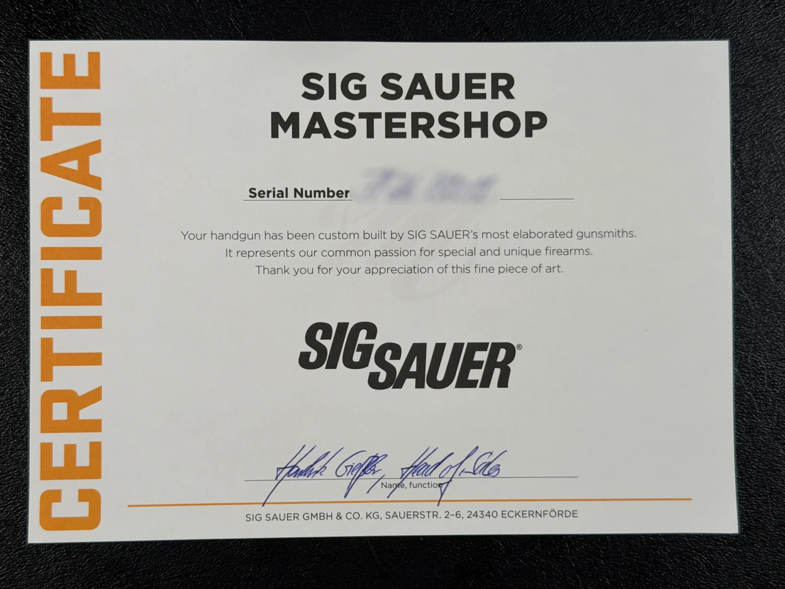 SIG Sauer P226 X-Five Final Edition photo 3