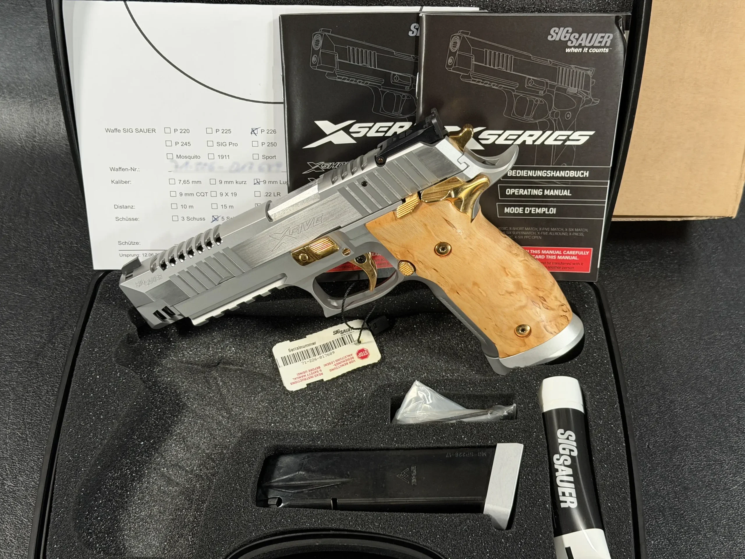 SIG Sauer P226 X-Five Scandic Skeleton photo 2