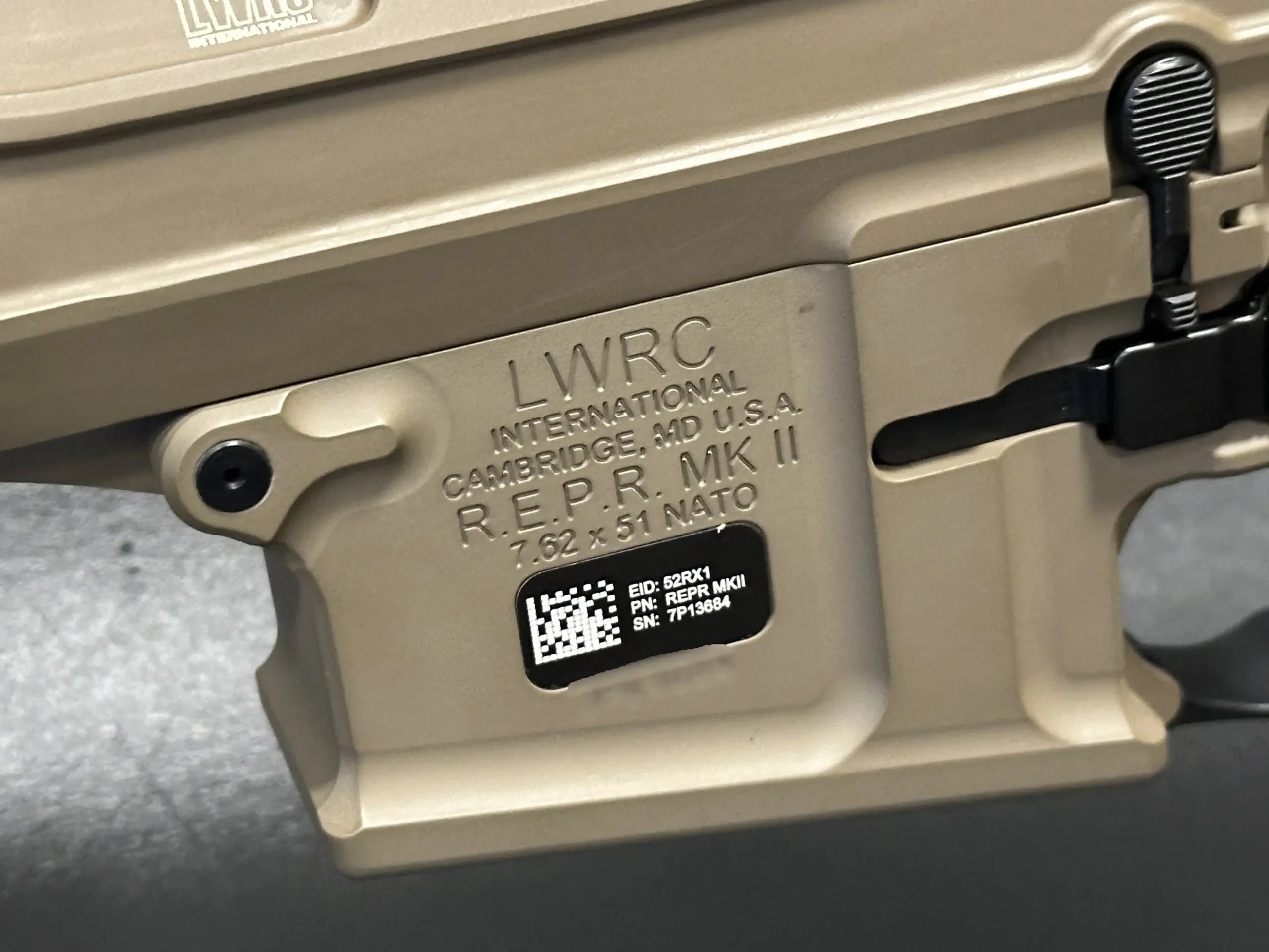 LWRC REPR MKII 20" 7.62x51mm FDE photo 10