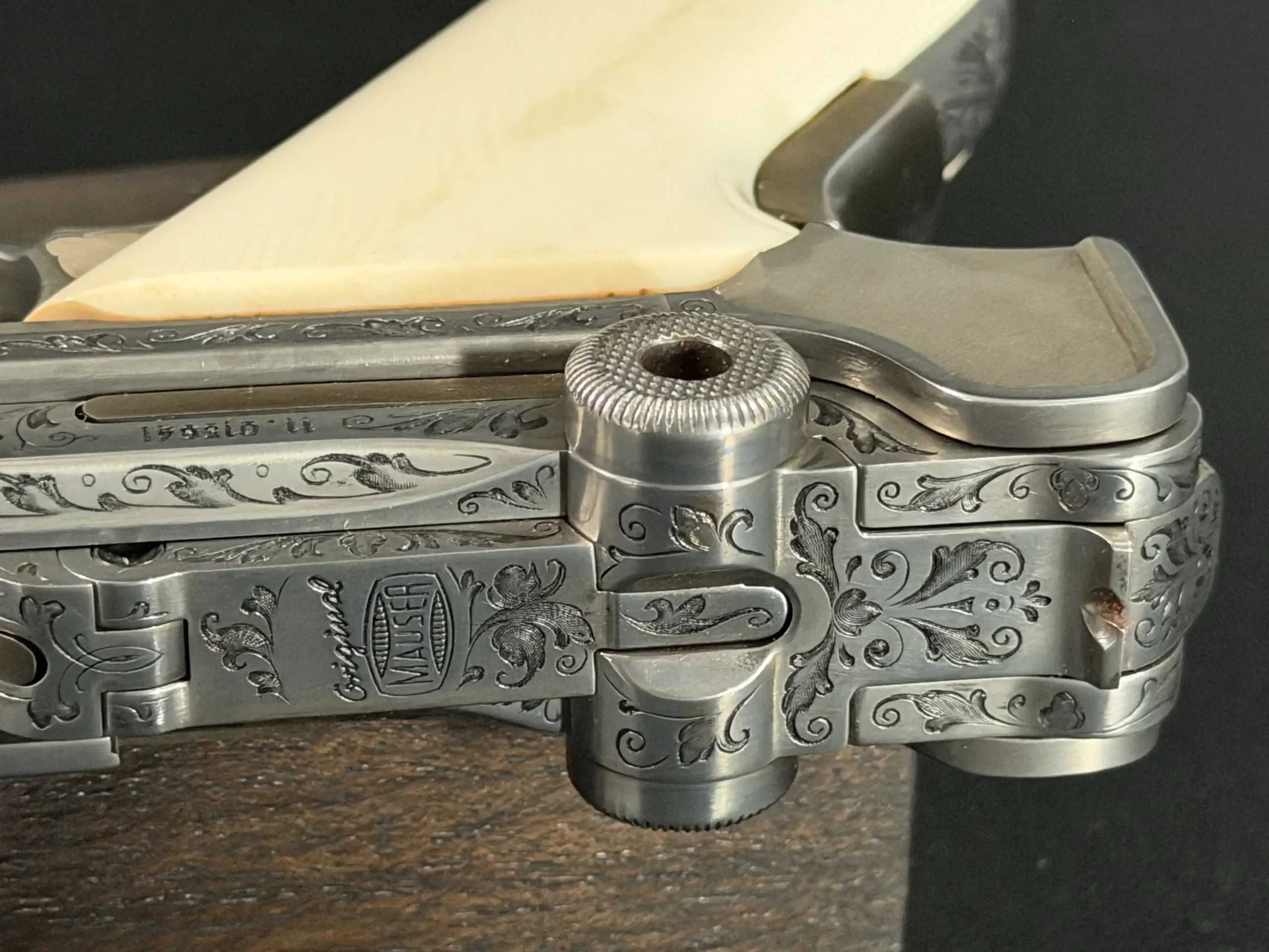 Mauser Parabellum Luger Exhibition Engraved photo 6