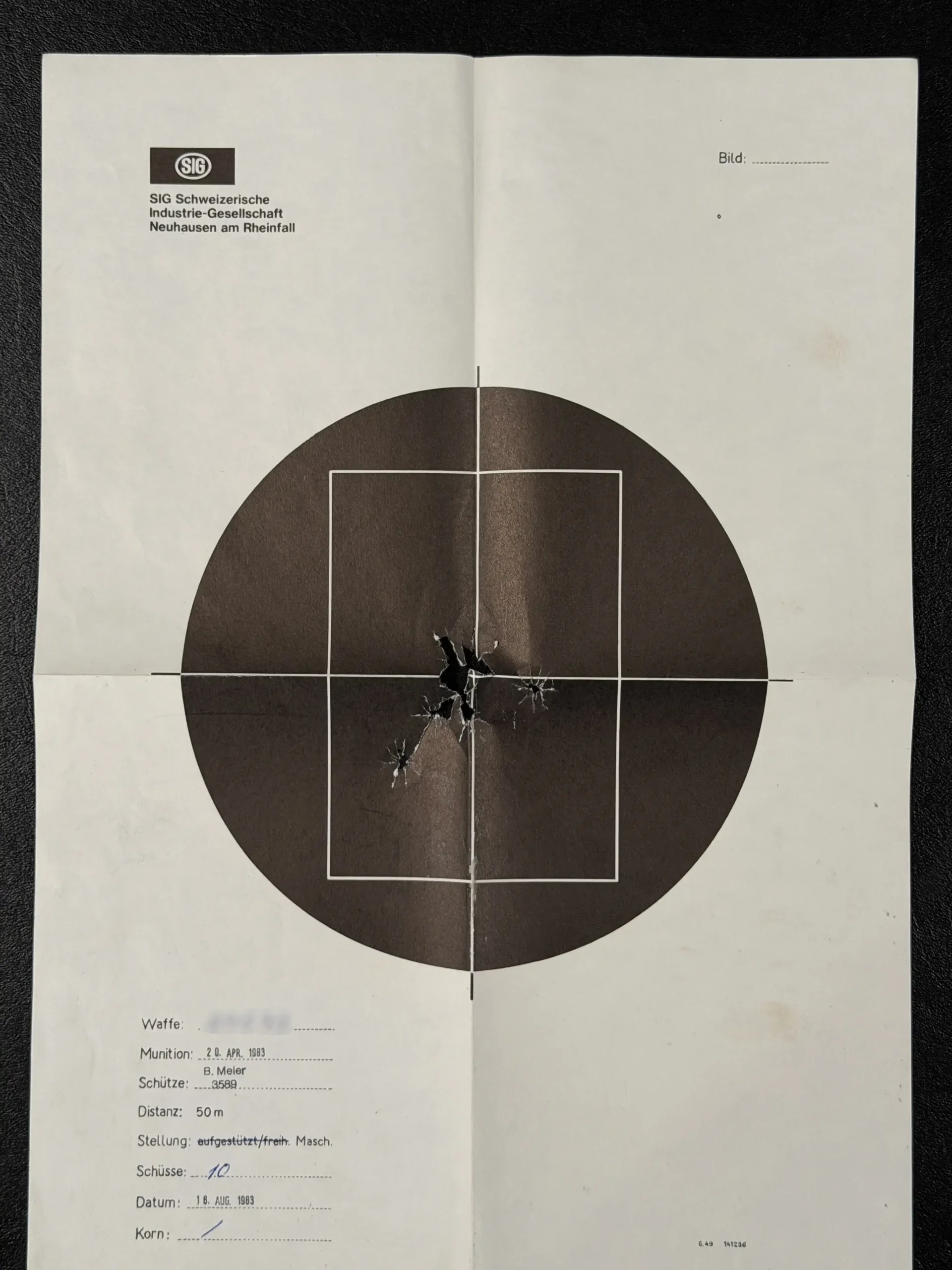 SIG Sauer P210-5 Target photo 3