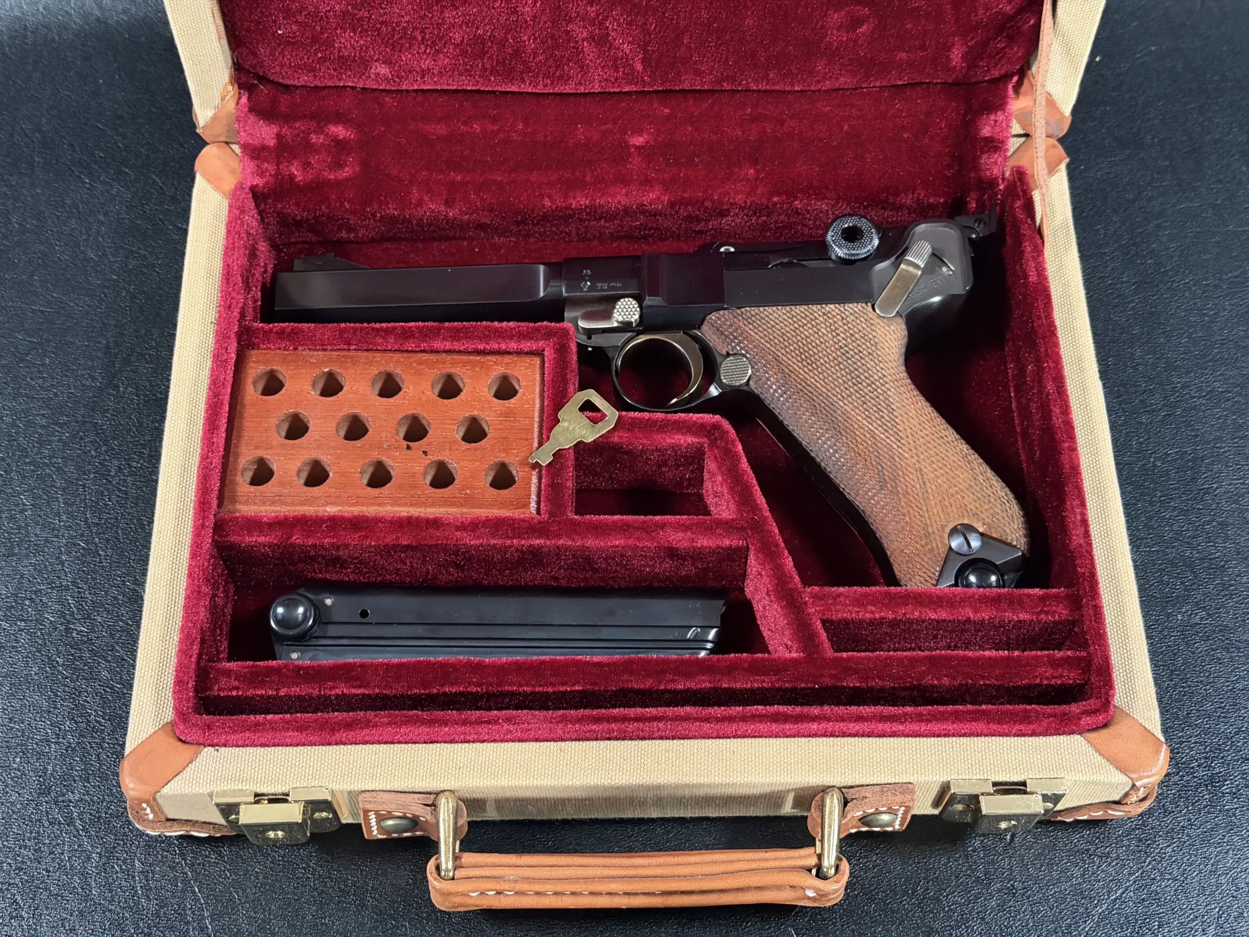 Mauser Parabellum Sport Model .30 Luger Cased photo 2