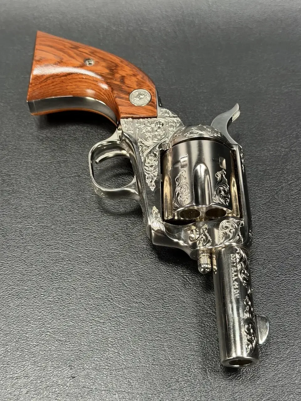 Colt Single Action Army Sheriff's Model Factory Engraved photo 10
