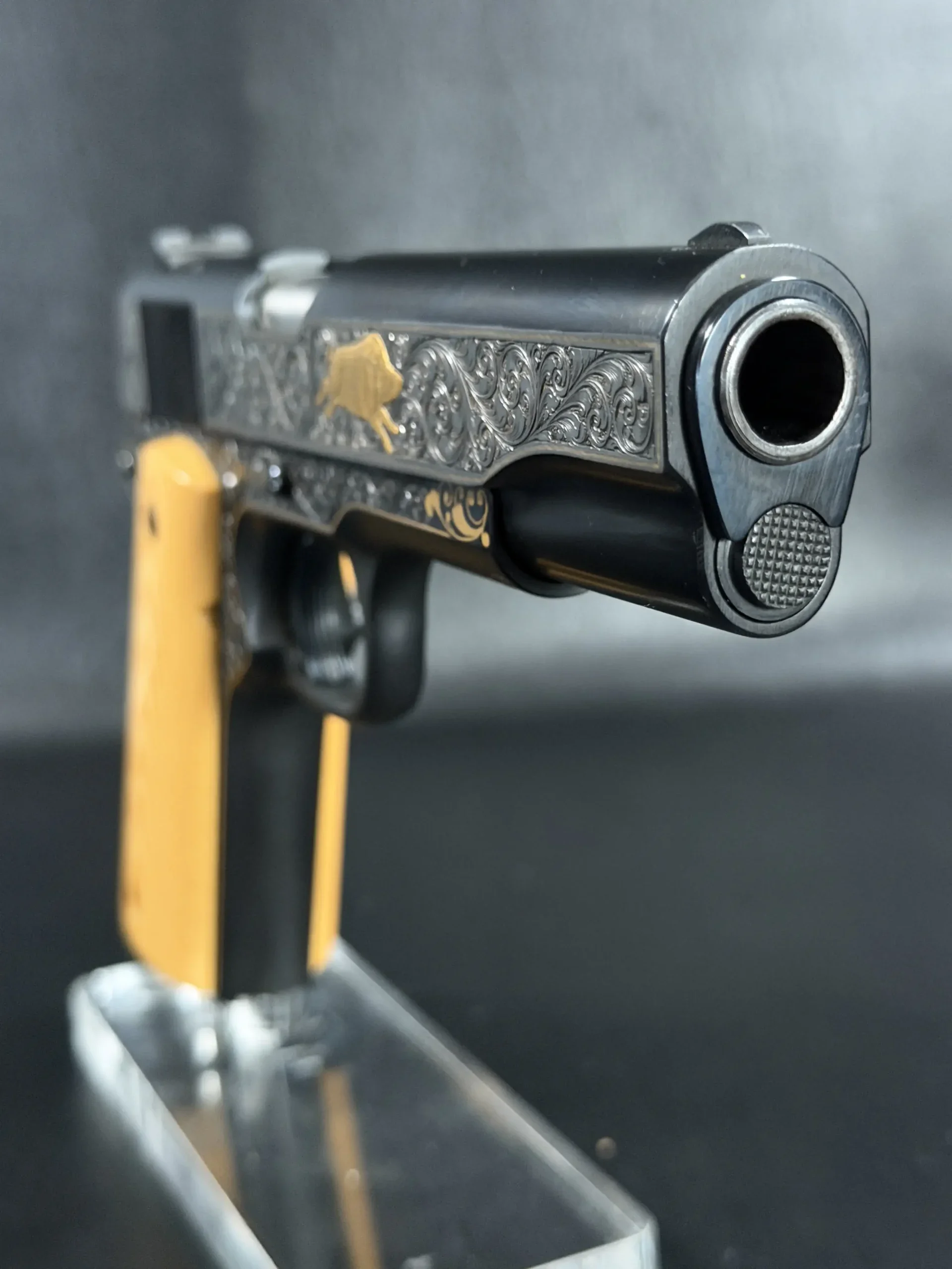 Ray Viramontez Master Engraved Colt Government Model photo 9