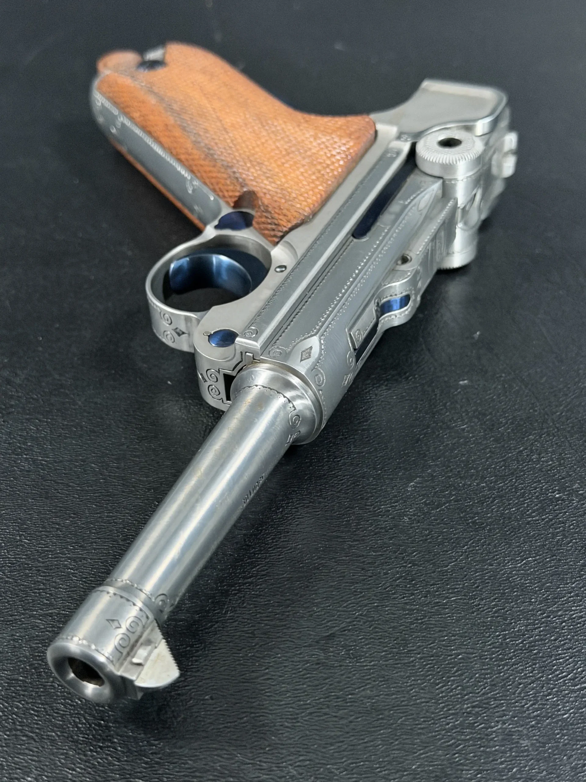 Mauser Parabellum Luger Engraved IWA Exhibition Piece photo 4
