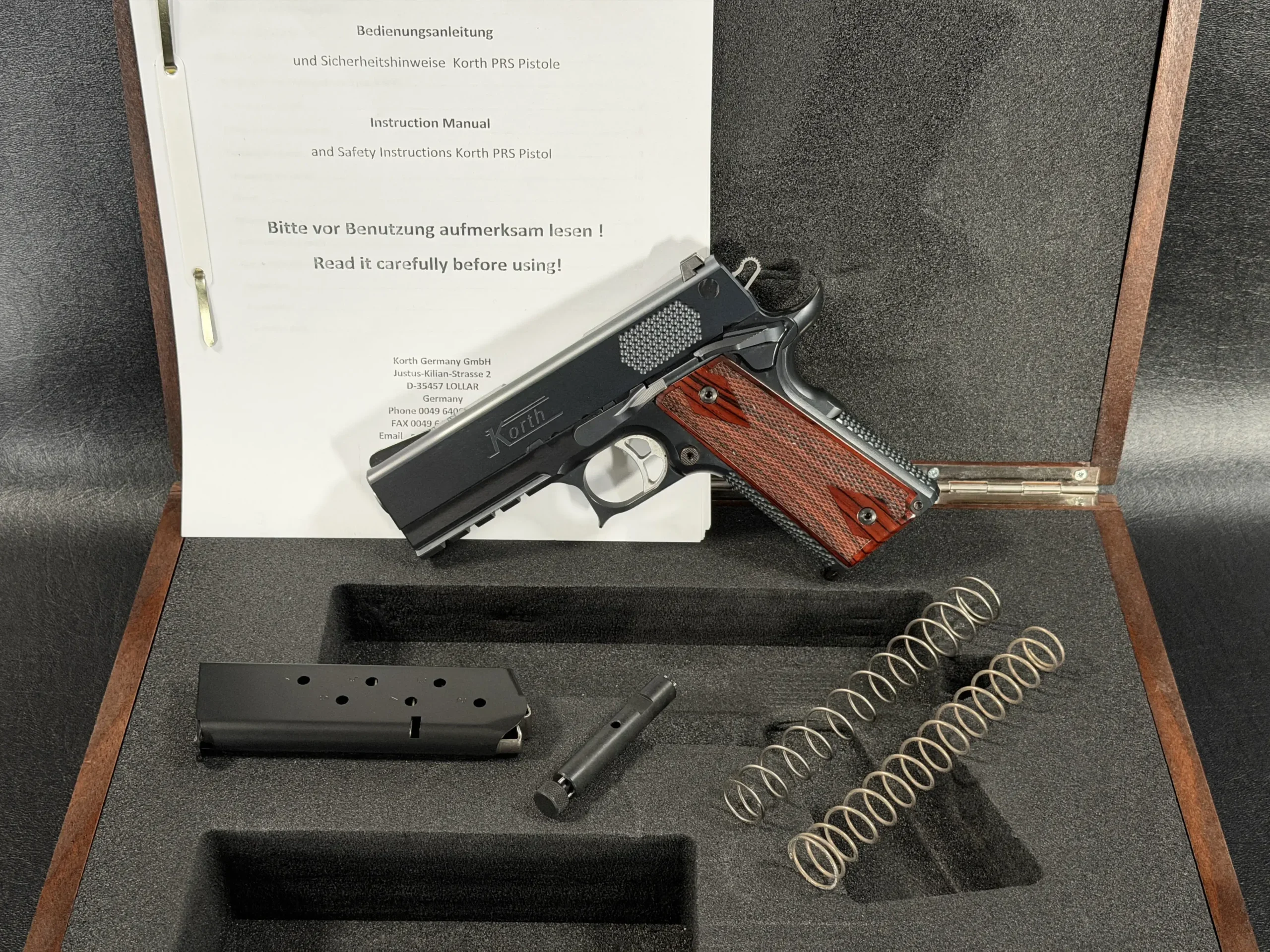 Korth PRS .45 ACP Pistol photo 2