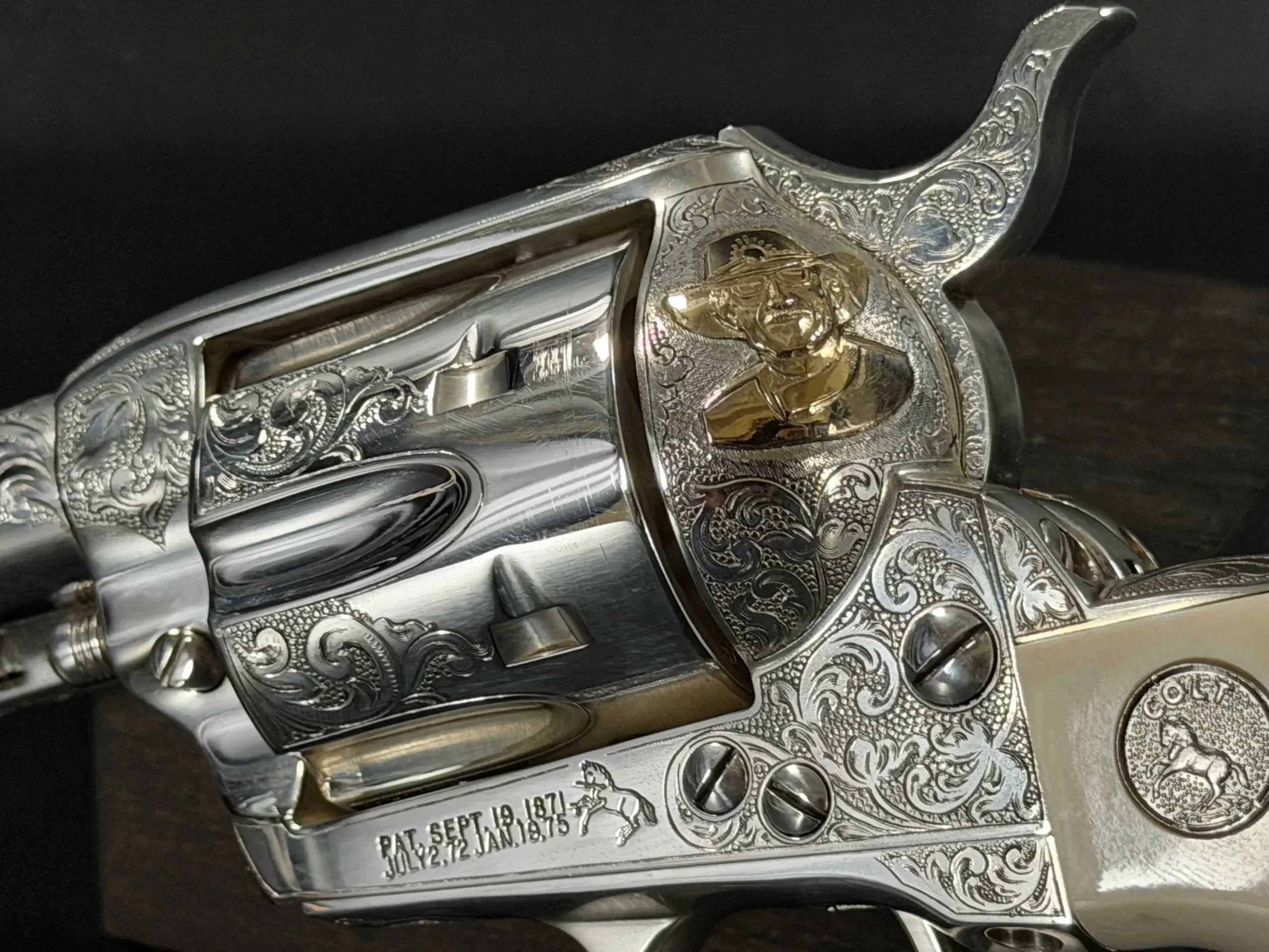 Colt Single Action Army King Richard Deluxe .45 Richard Petty Edition photo 4