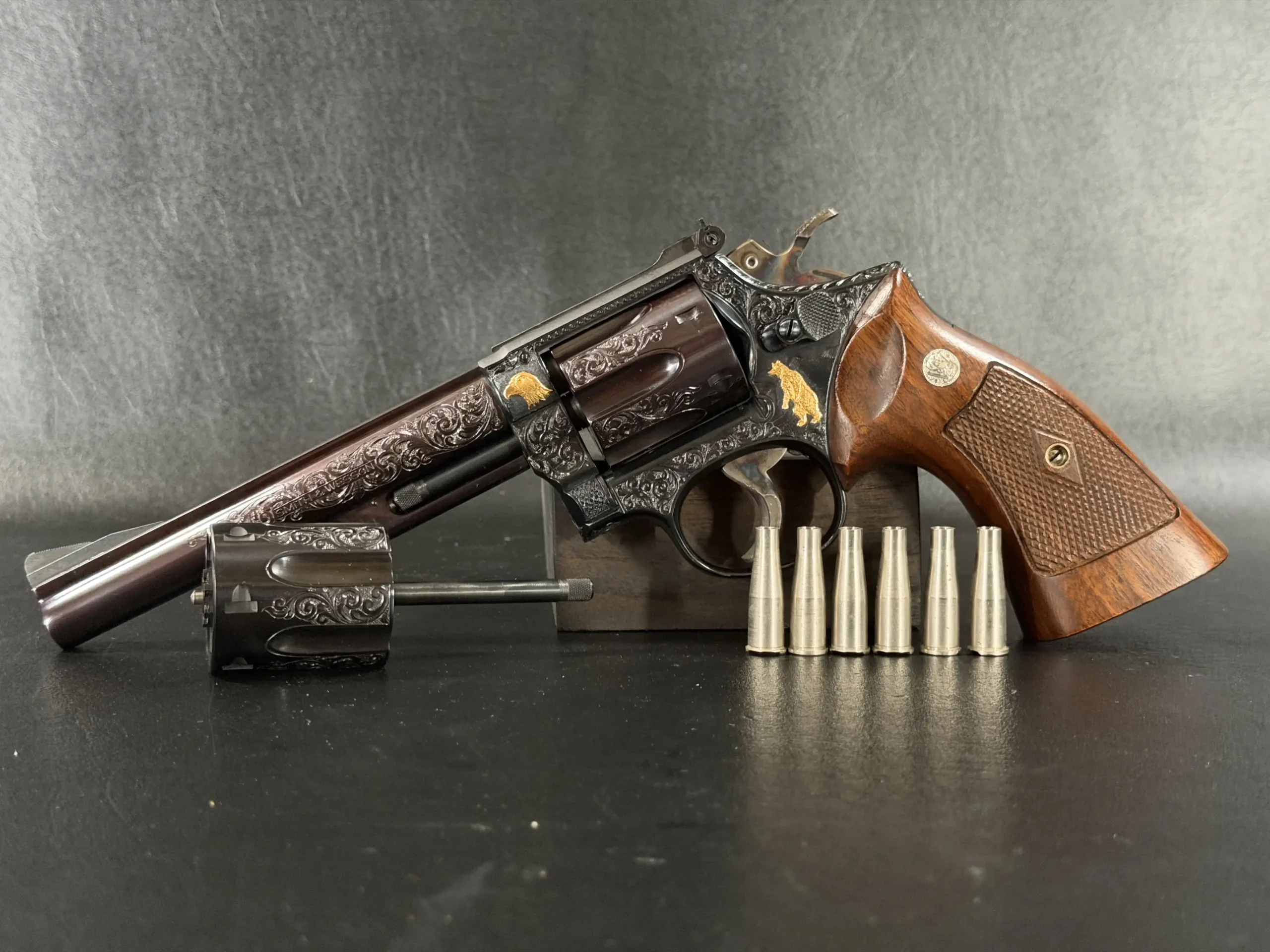 Tuscano Engraved Smith & Wesson Model 53 photo 4