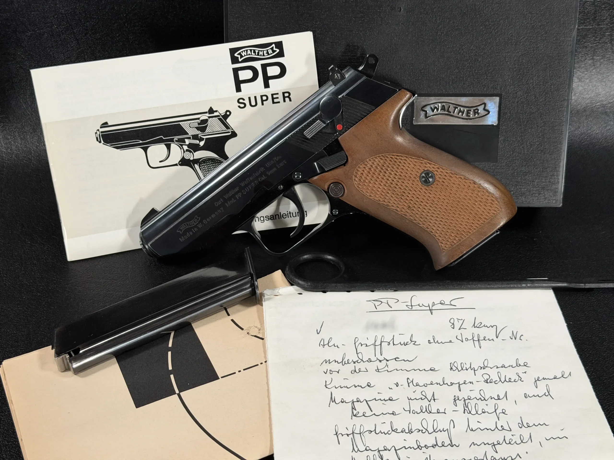 Walther PP Super Prototype 9mm Kurz photo 2