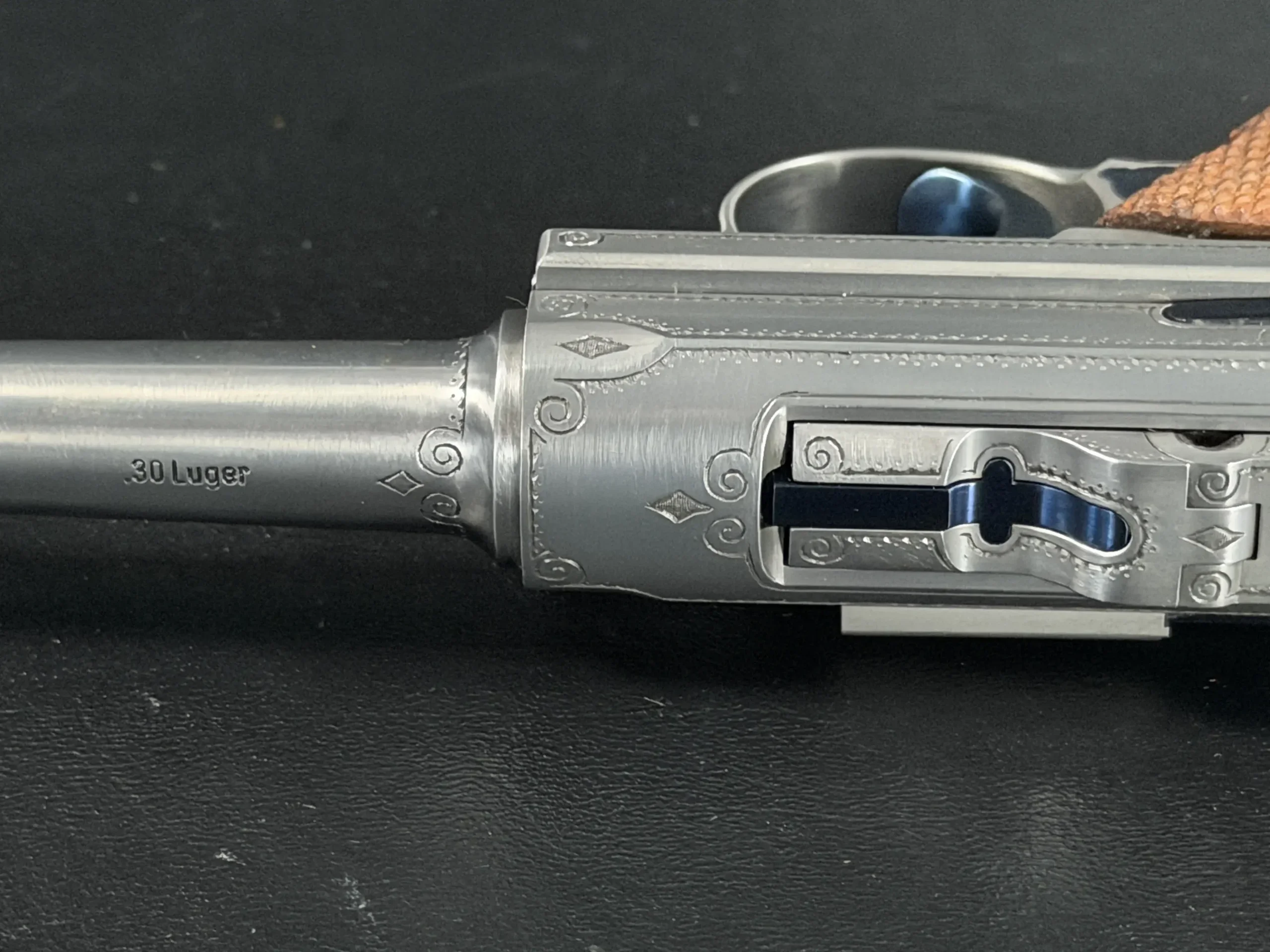 Mauser Parabellum Luger Engraved IWA Exhibition Piece photo 10