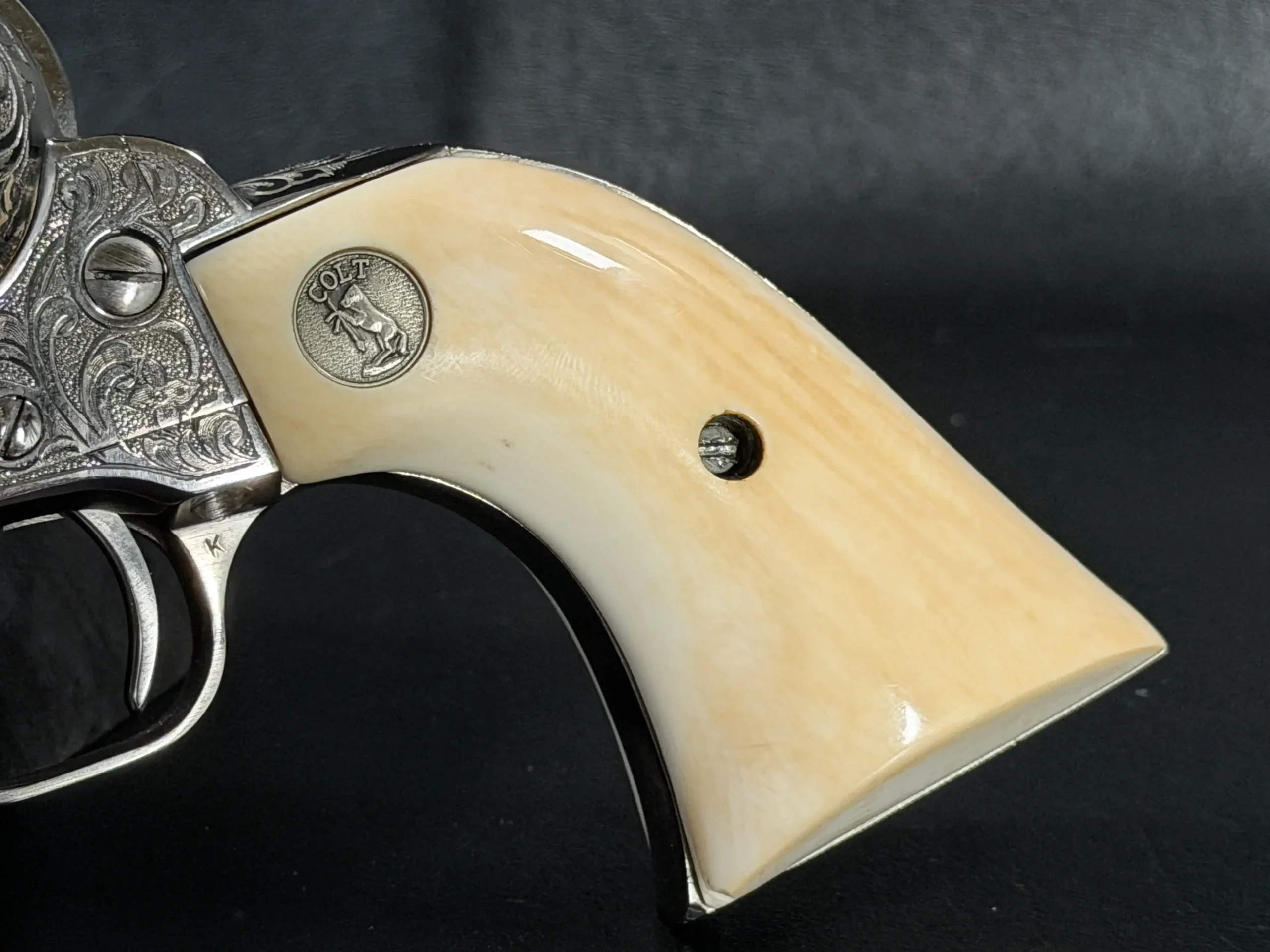 Colt Single Action Army 3rd Generation Engraved photo 4