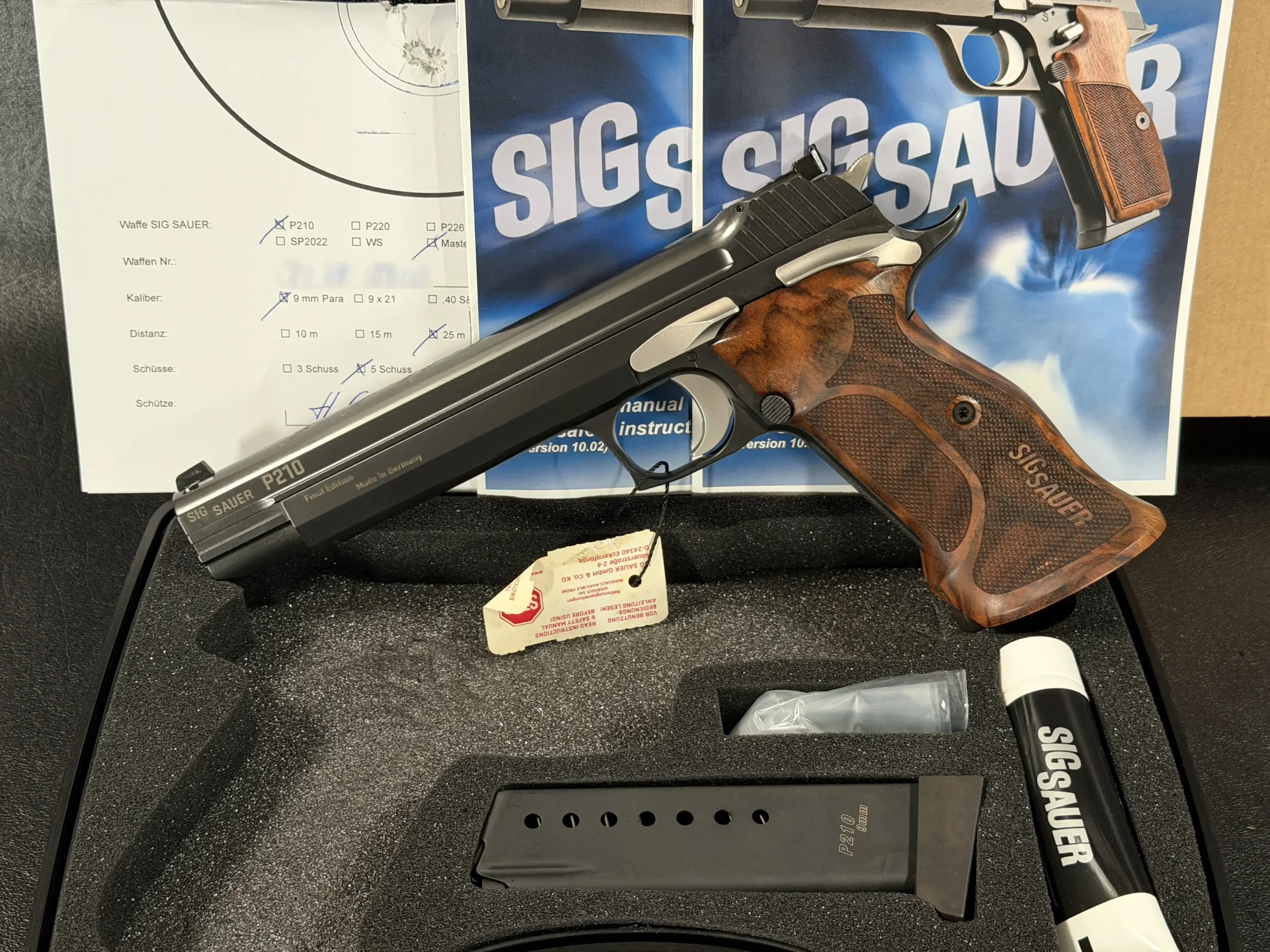 SIG Sauer P210 Super Target Final Edition photo 2