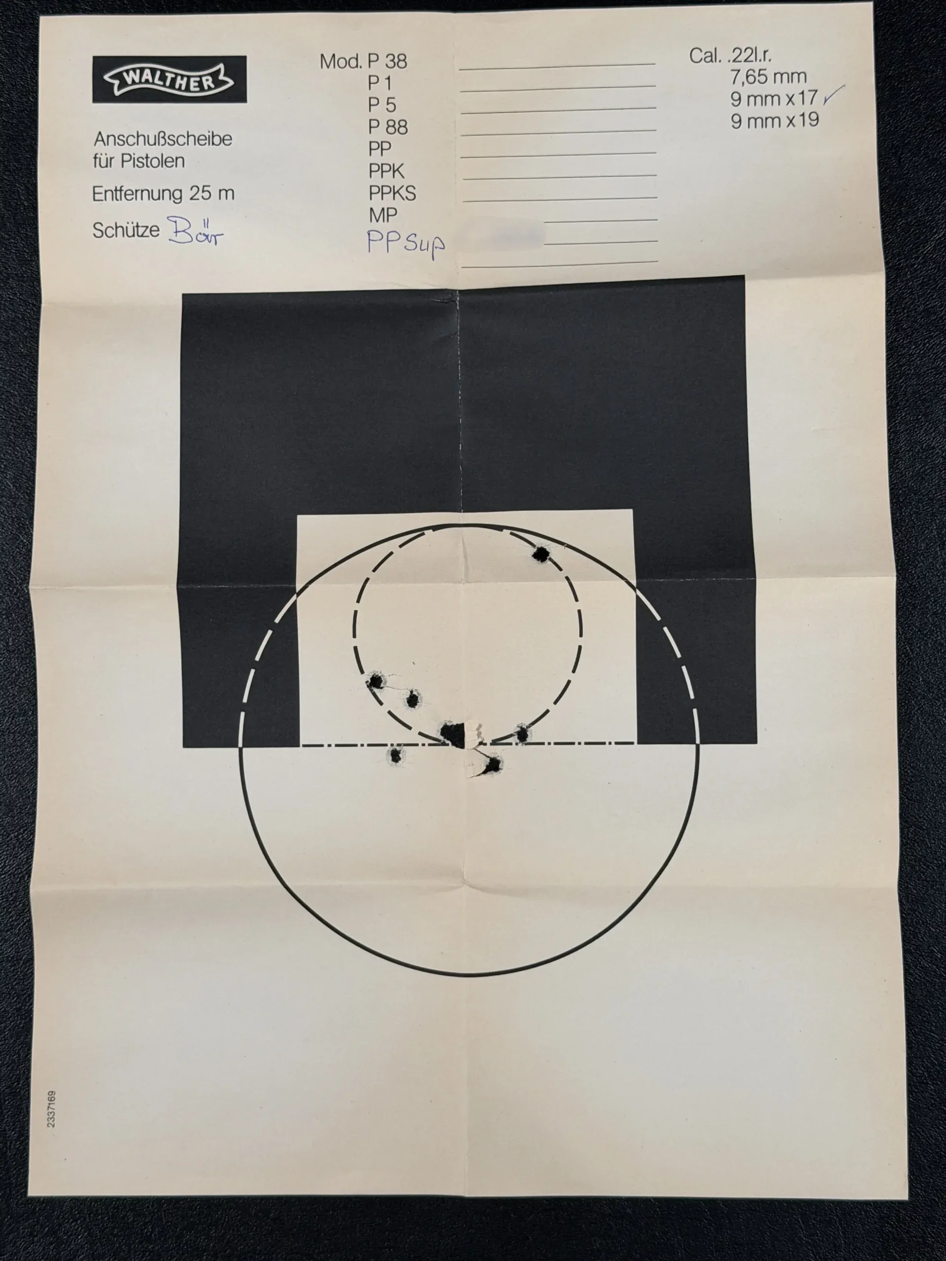 Walther PP Super Prototype 9mm Kurz photo 3