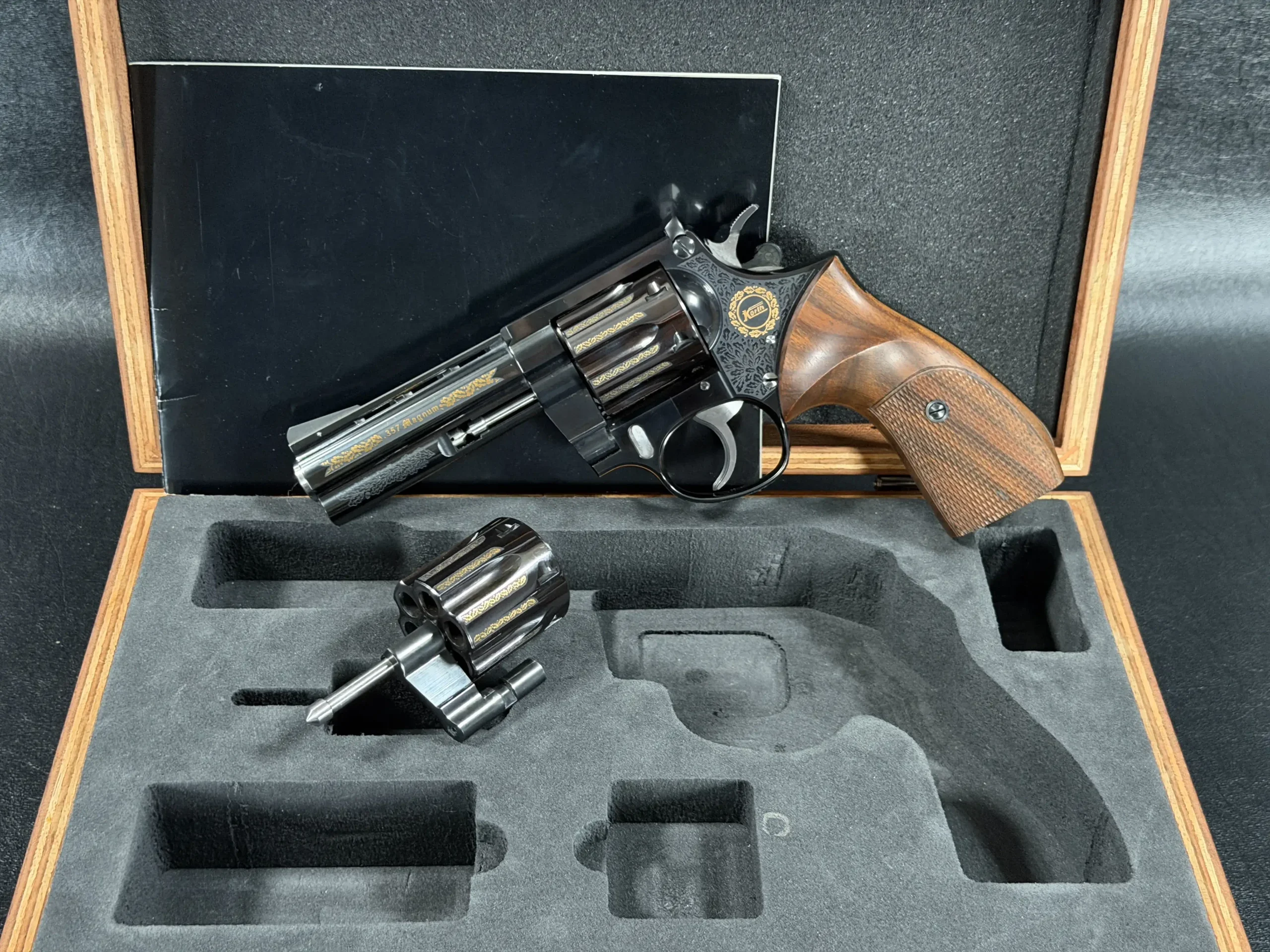 Korth Ratzeburg Luxury 4" Exchange Cylinder .357 Magnum & 9mm photo 2