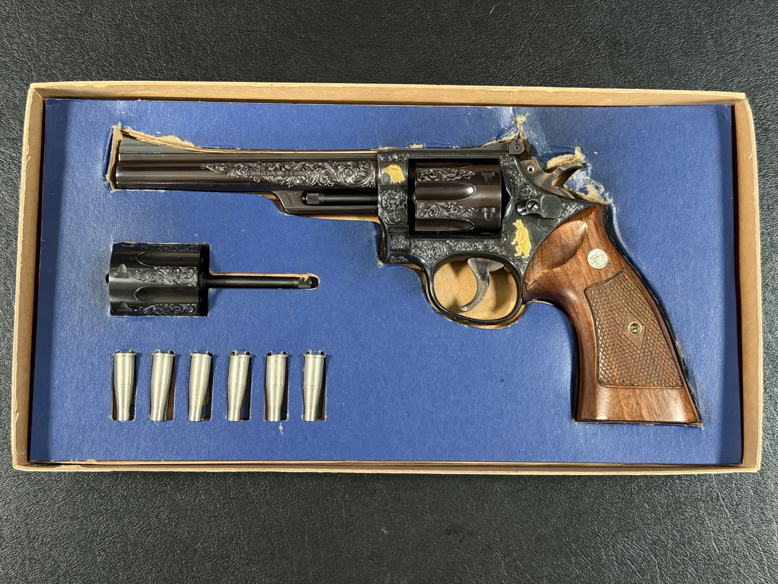 Tuscano Engraved Smith & Wesson Model 53 photo 3