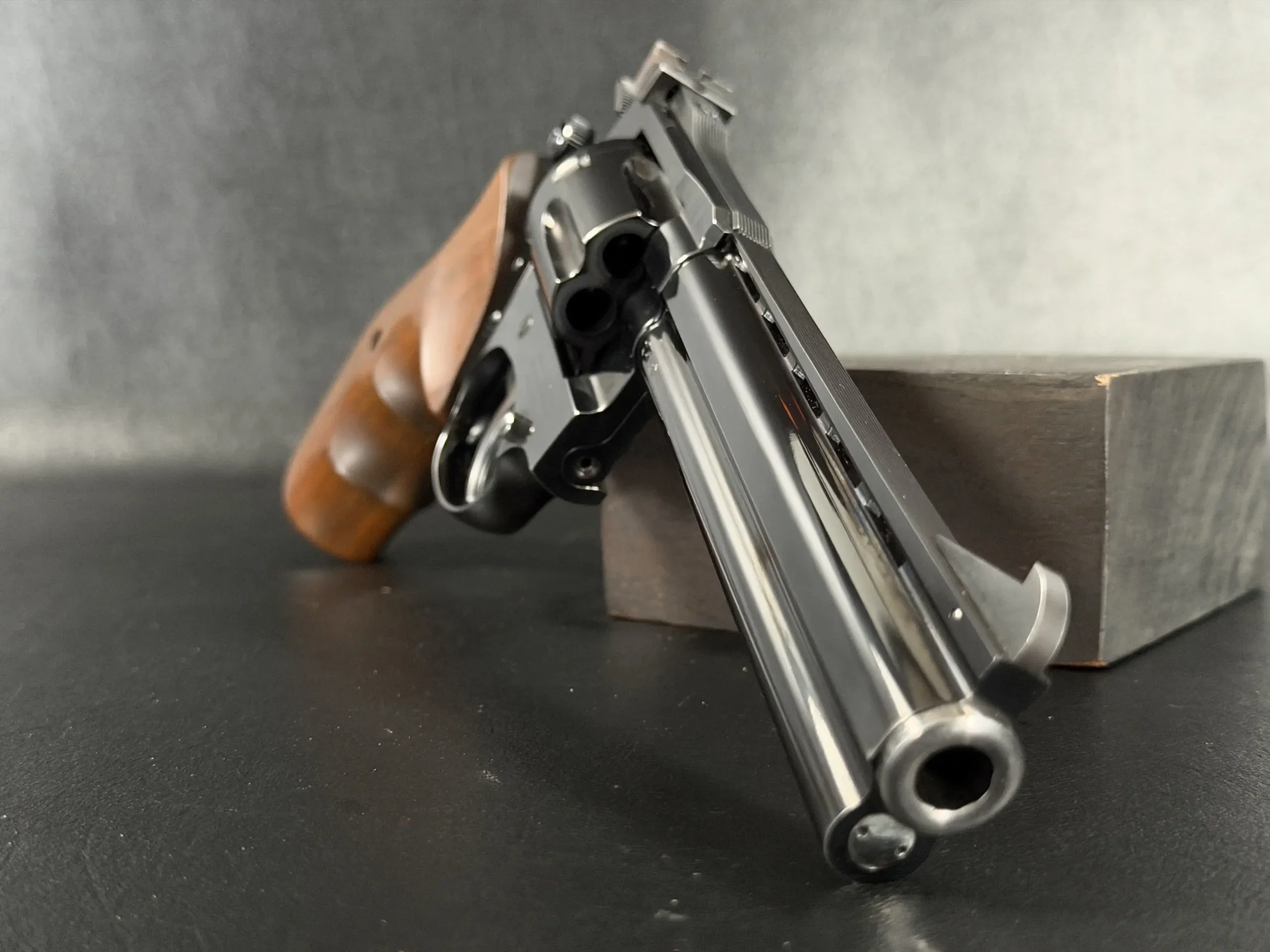 Korth Ratzeburg Sport 6" Revolver with .357 Magnum & 9mm Exchange Cylinder photo 4