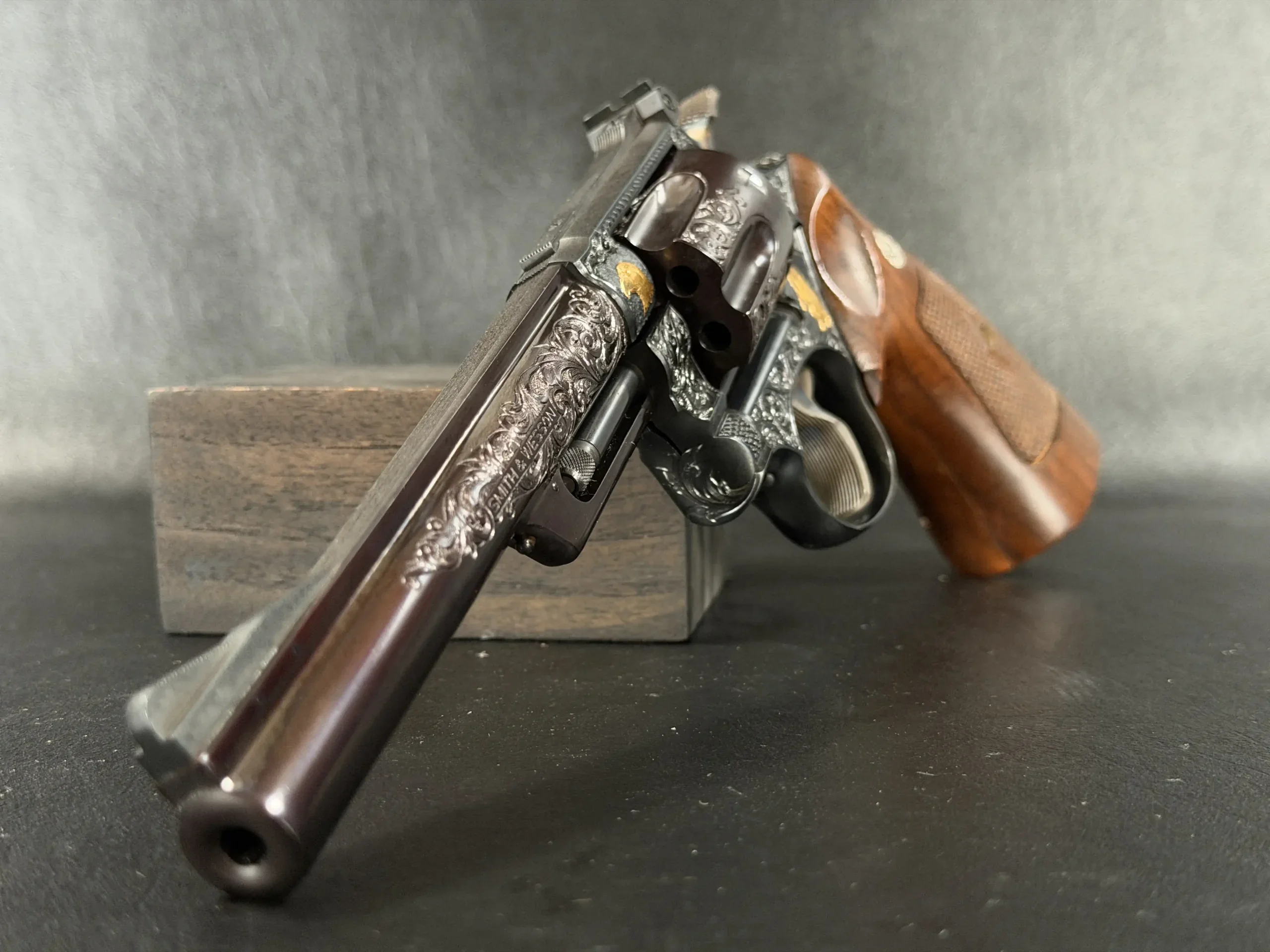 Tuscano Engraved Smith & Wesson Model 53 photo 7