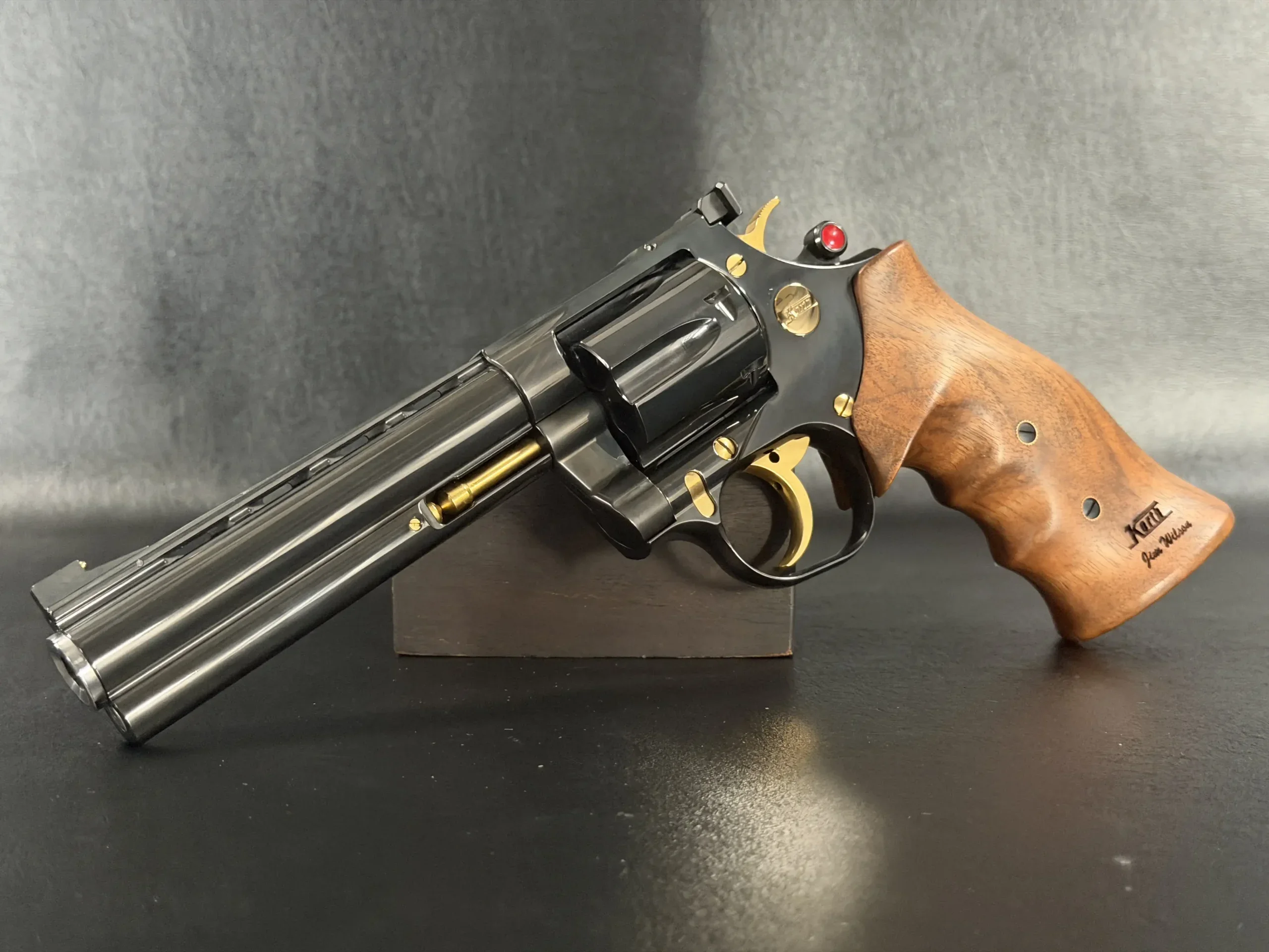 Korth Classic 6 Inch Black .357 Magnum Revolver photo 7