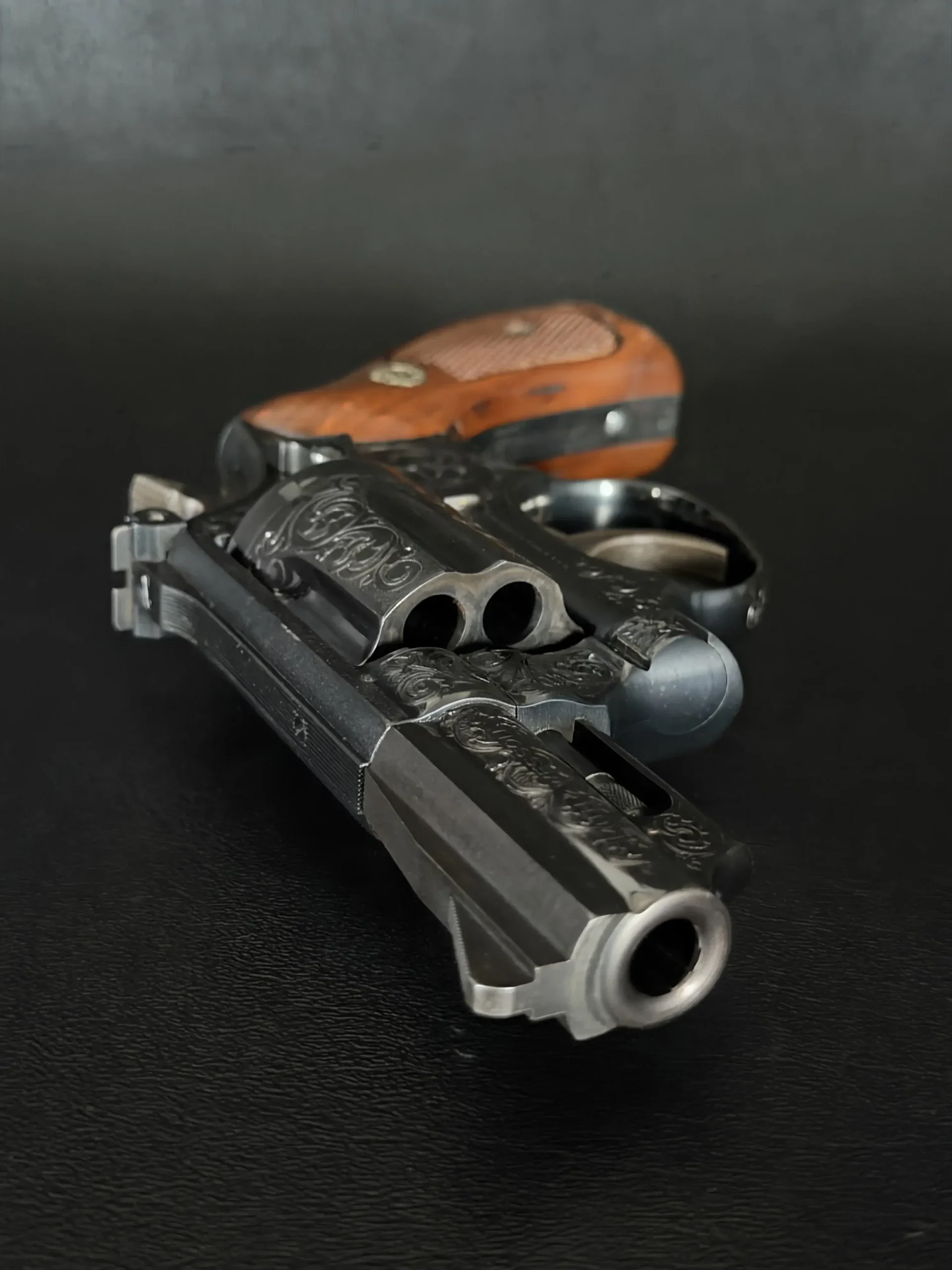 Smith & Wesson Model 19-3 Engraved by Bent Agner Nielsen photo 8