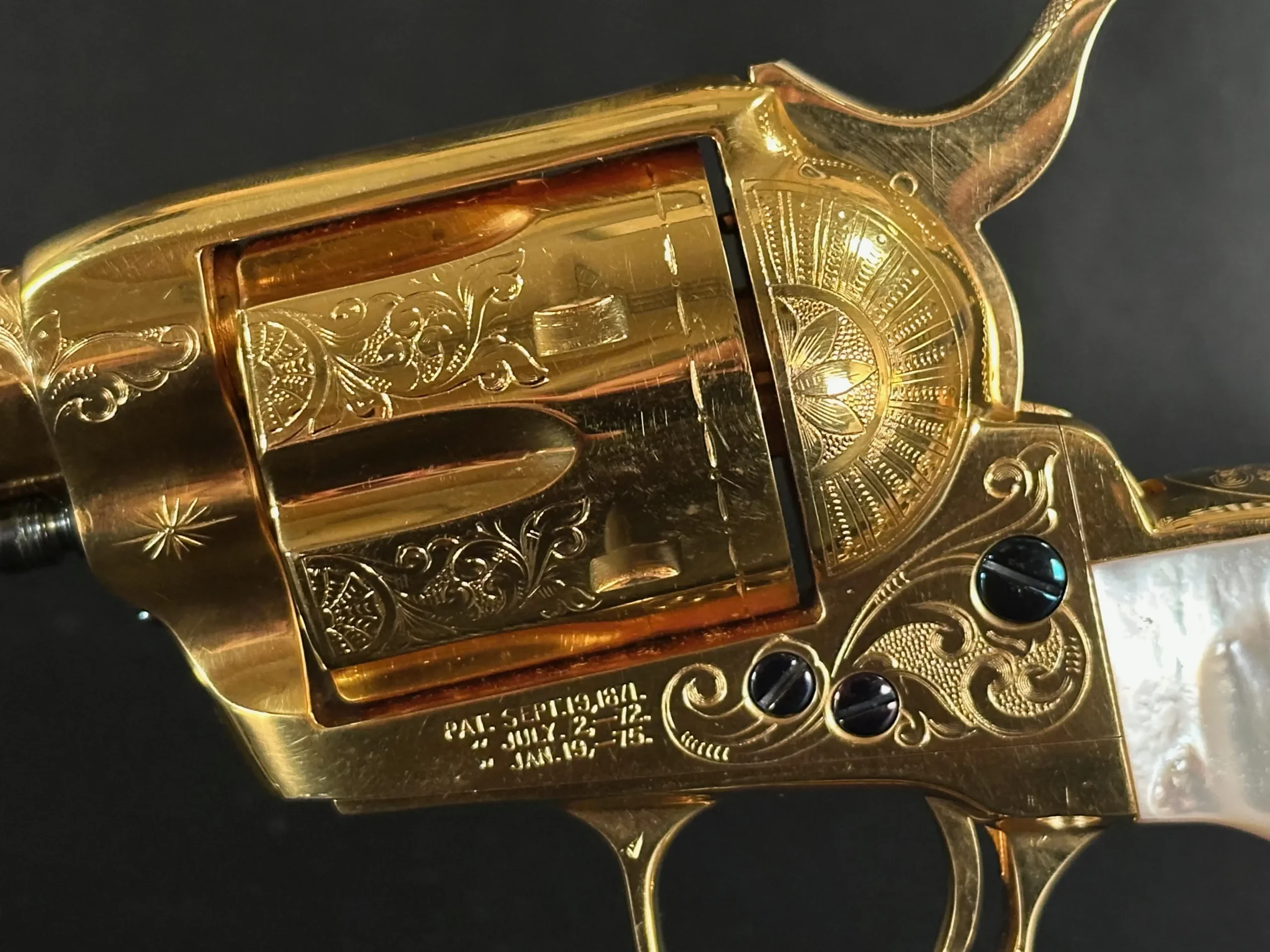 Colt Single Action Army Engraved Sampler Pair photo 8