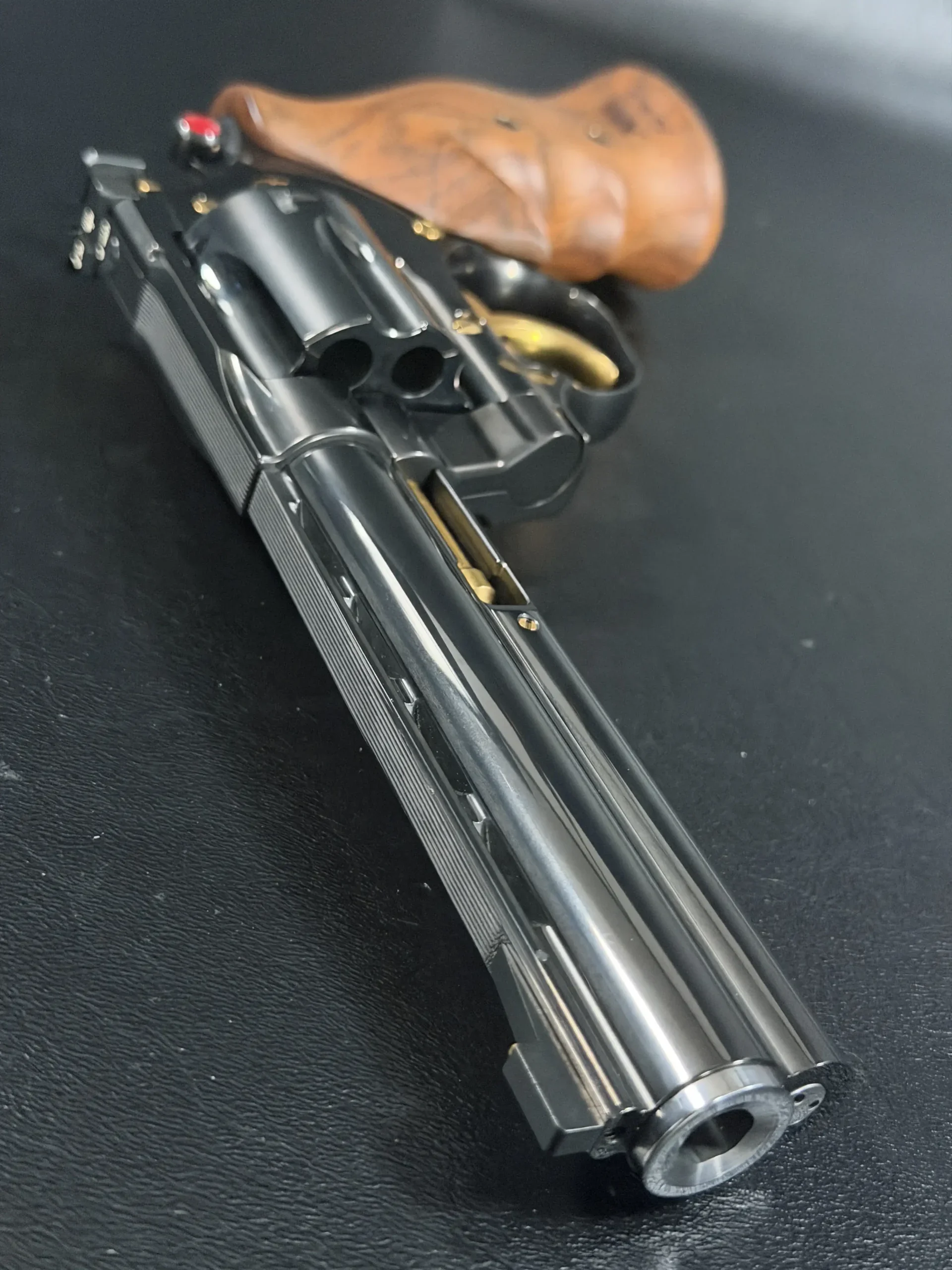 Korth Classic 6 Inch Black .357 Magnum Revolver photo 4
