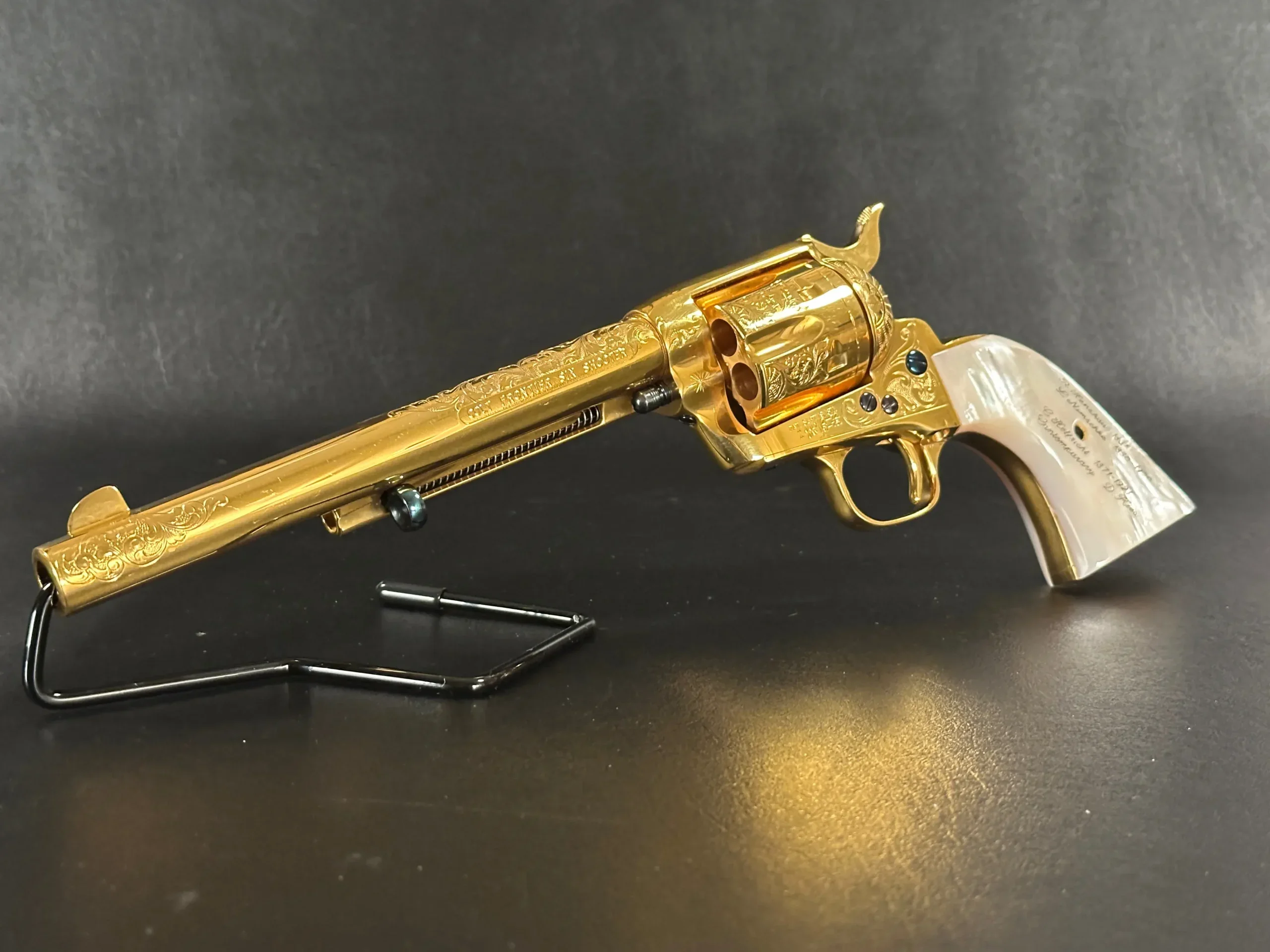 Colt Single Action Army Engraved Sampler Pair photo 4