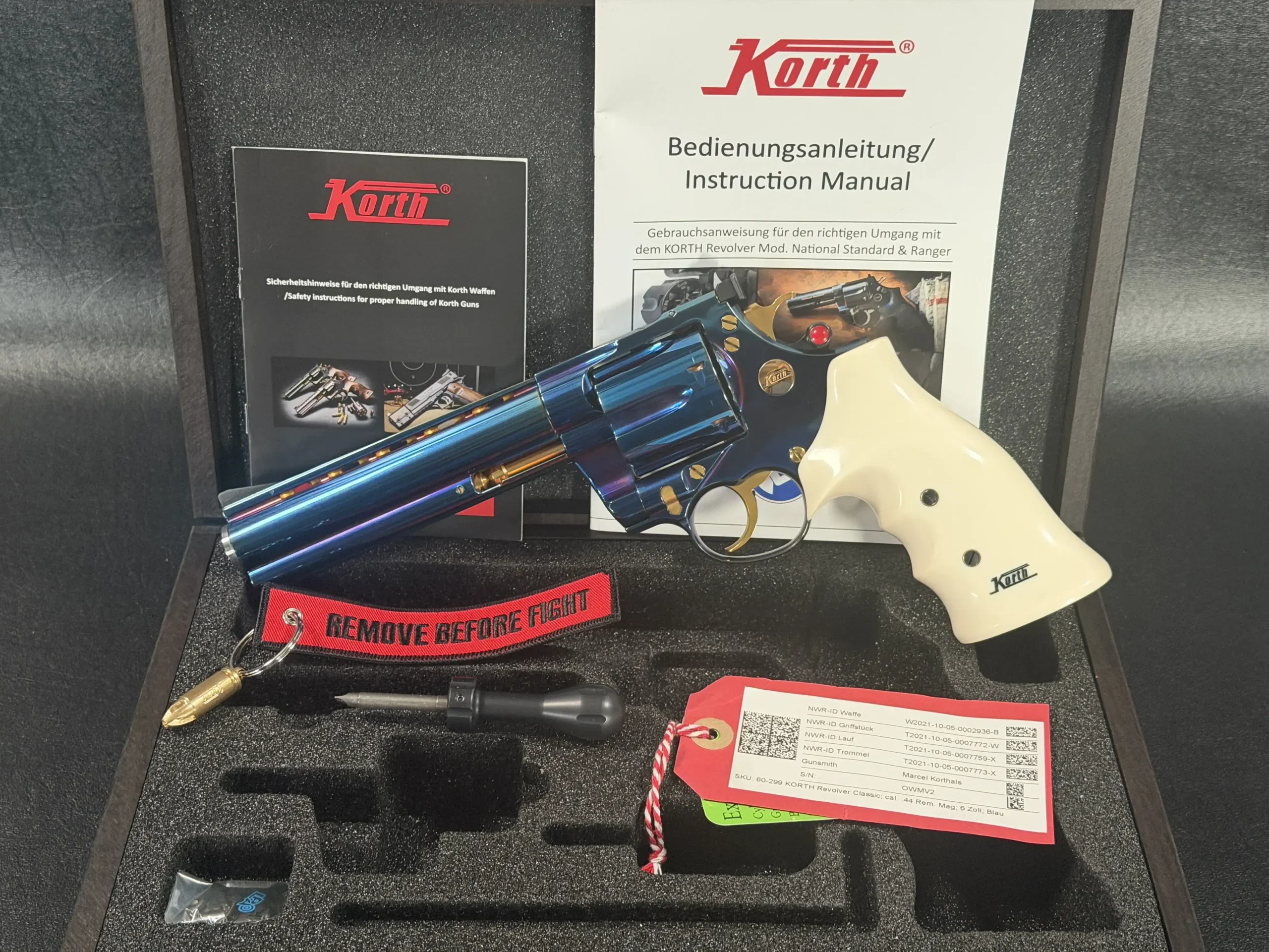 Korth Classic OWMV .44 Magnum 6 Inch photo 2