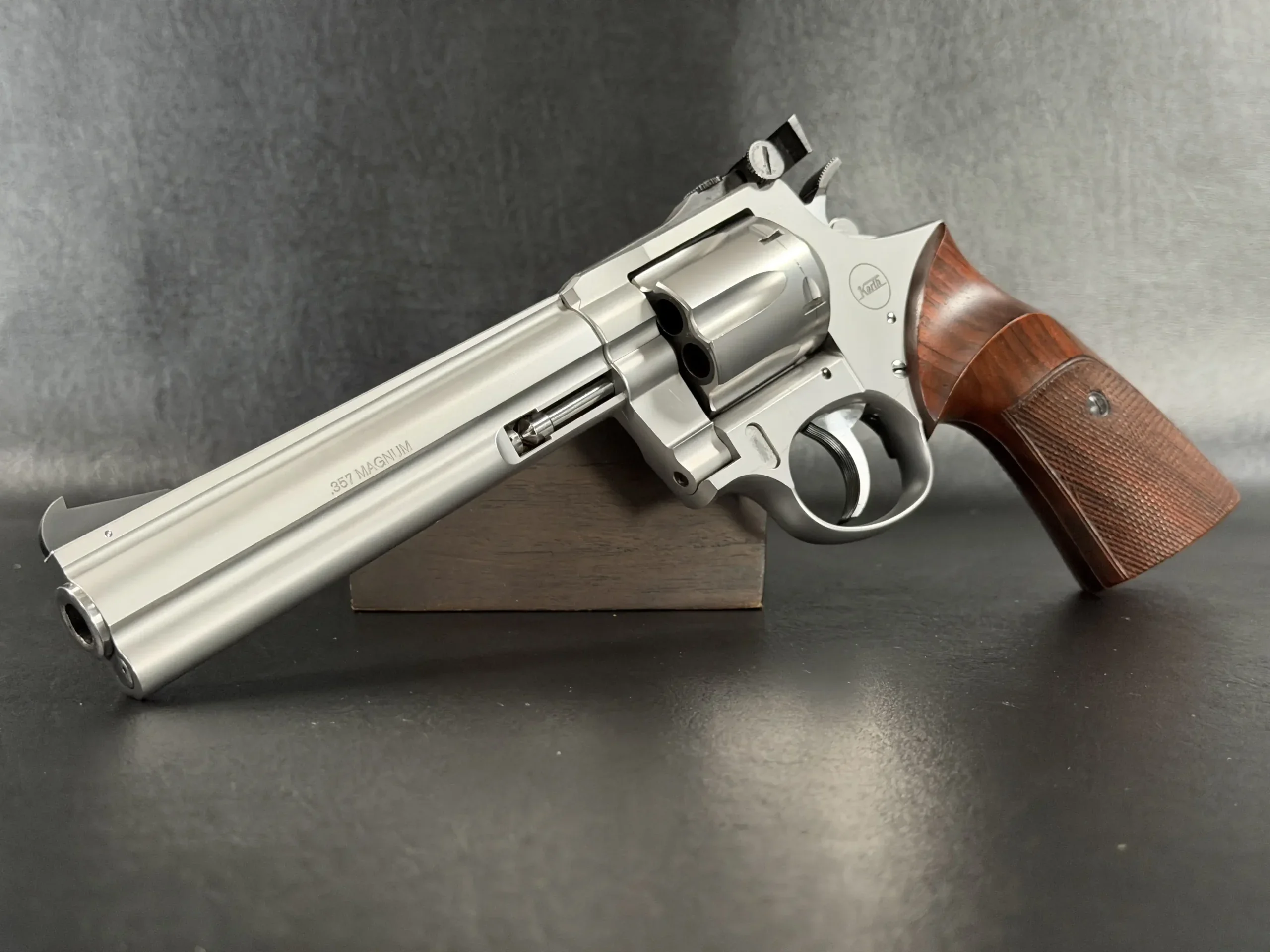 Korth Ratzeburg Sport Stainless 6 Inch .357 Magnum photo 3