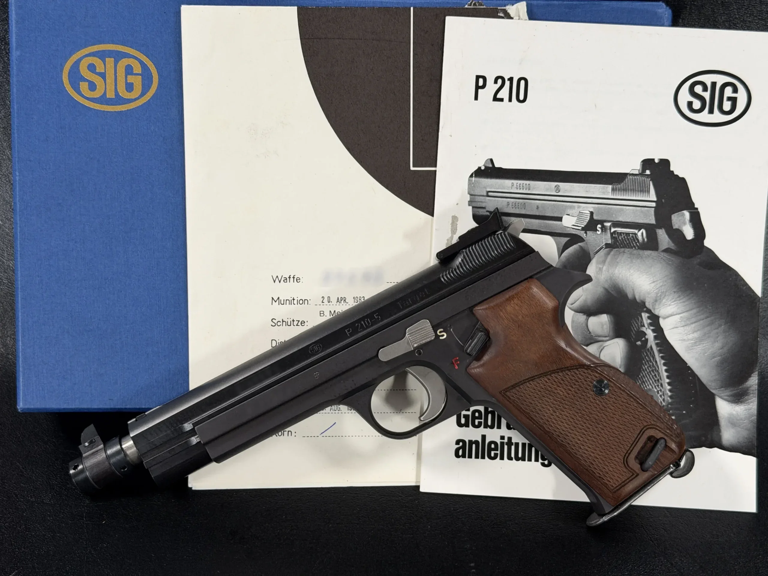 SIG Sauer P210-5 Target photo 2
