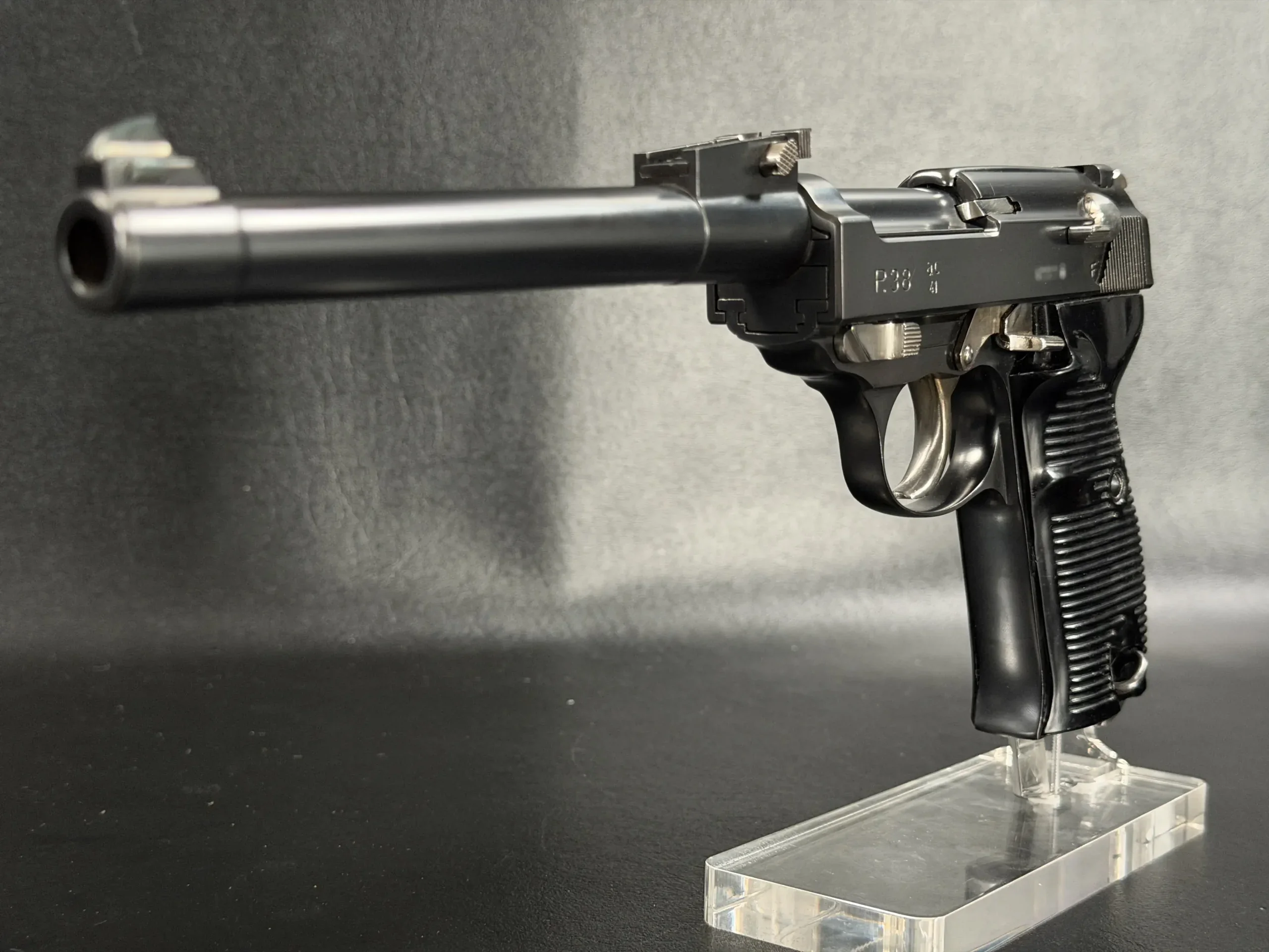 John Martz Custom Walther P38 Luger Artillery Barrel photo 5