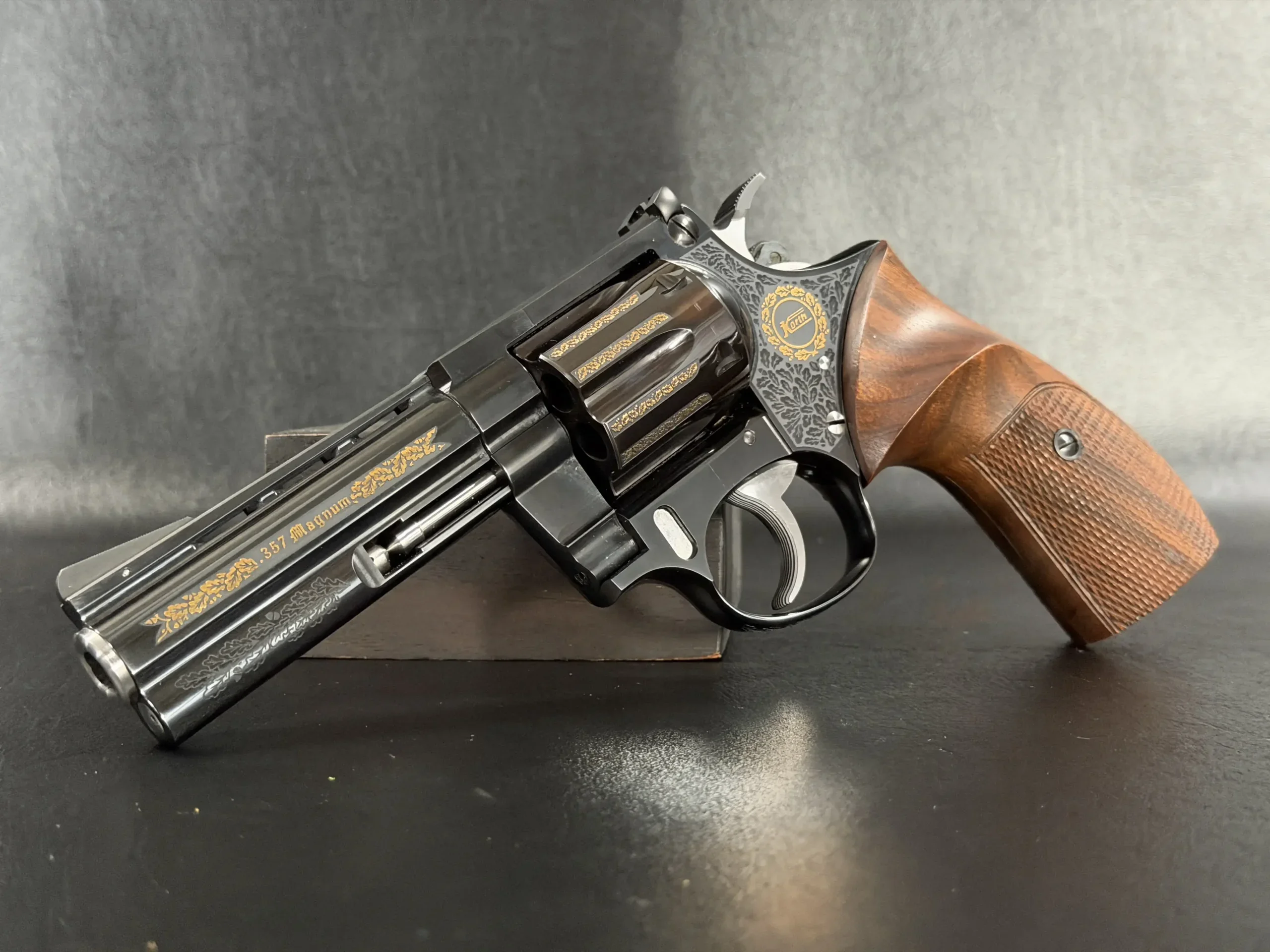 Korth Ratzeburg Luxury 4" Exchange Cylinder .357 Magnum & 9mm photo 3