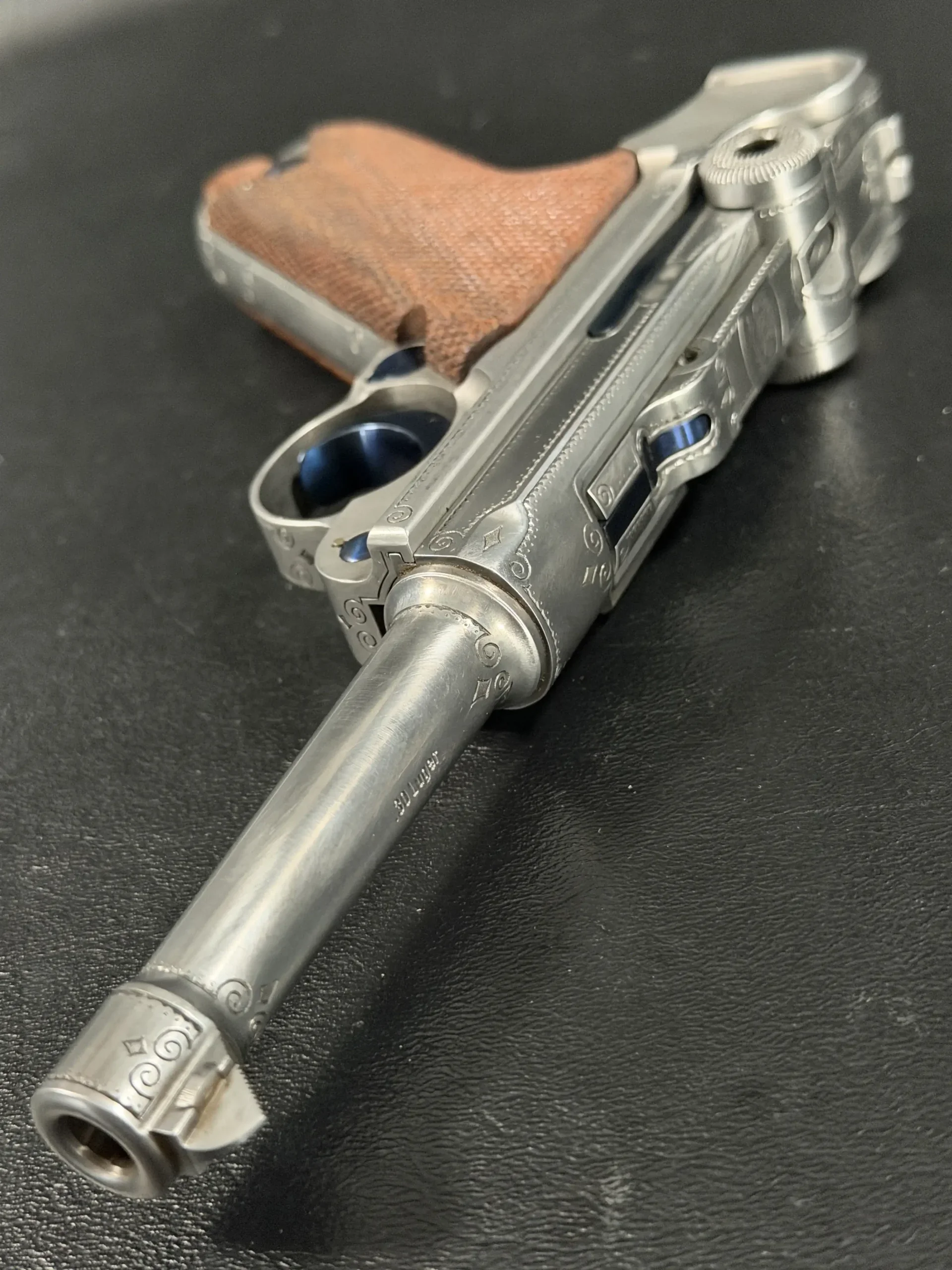IWA Mauser Parabellum P08 Luger Engraved photo 5