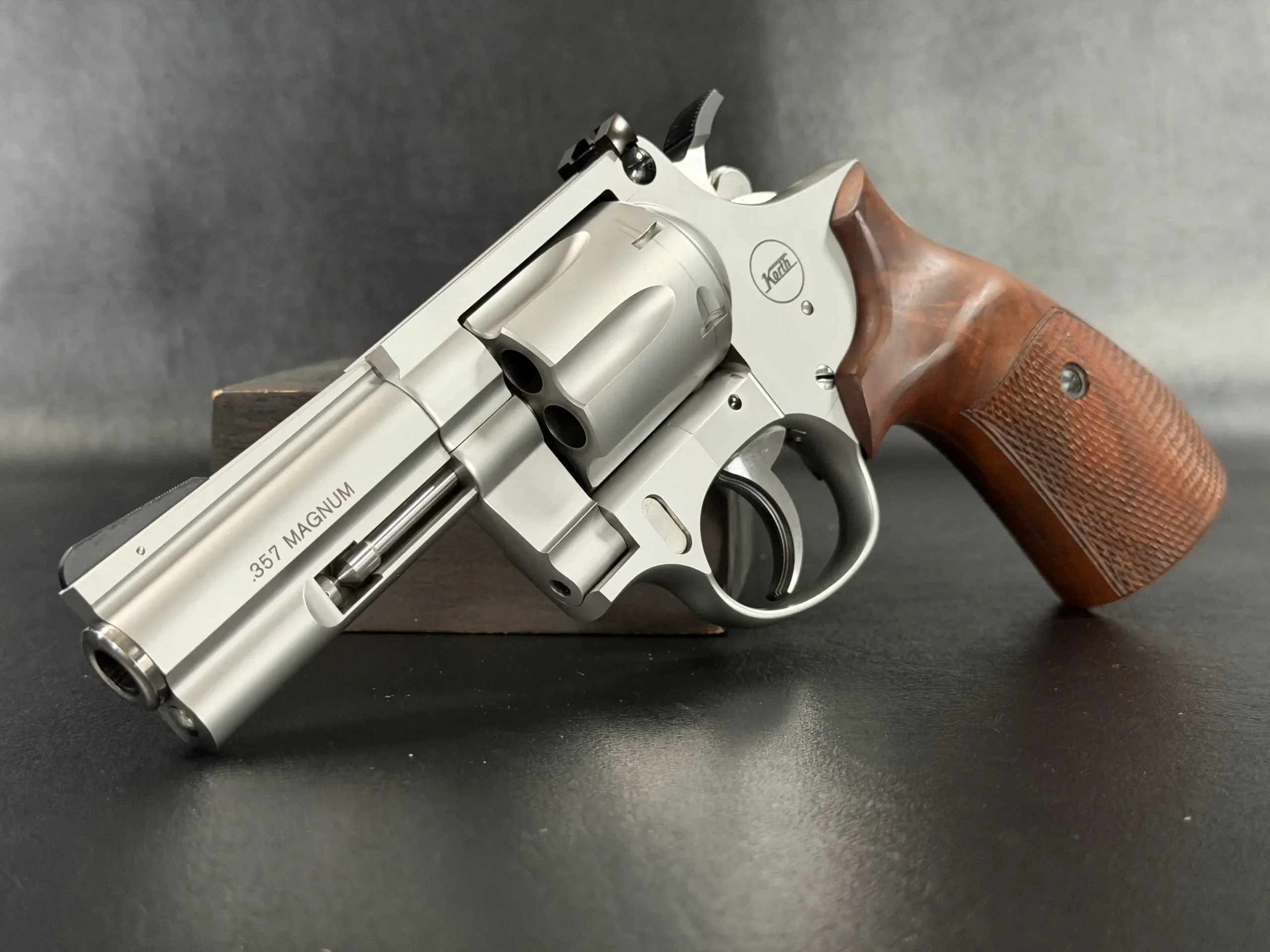 Korth Ratzeburg Combat 3 Inch Stainless .357 Magnum photo 2