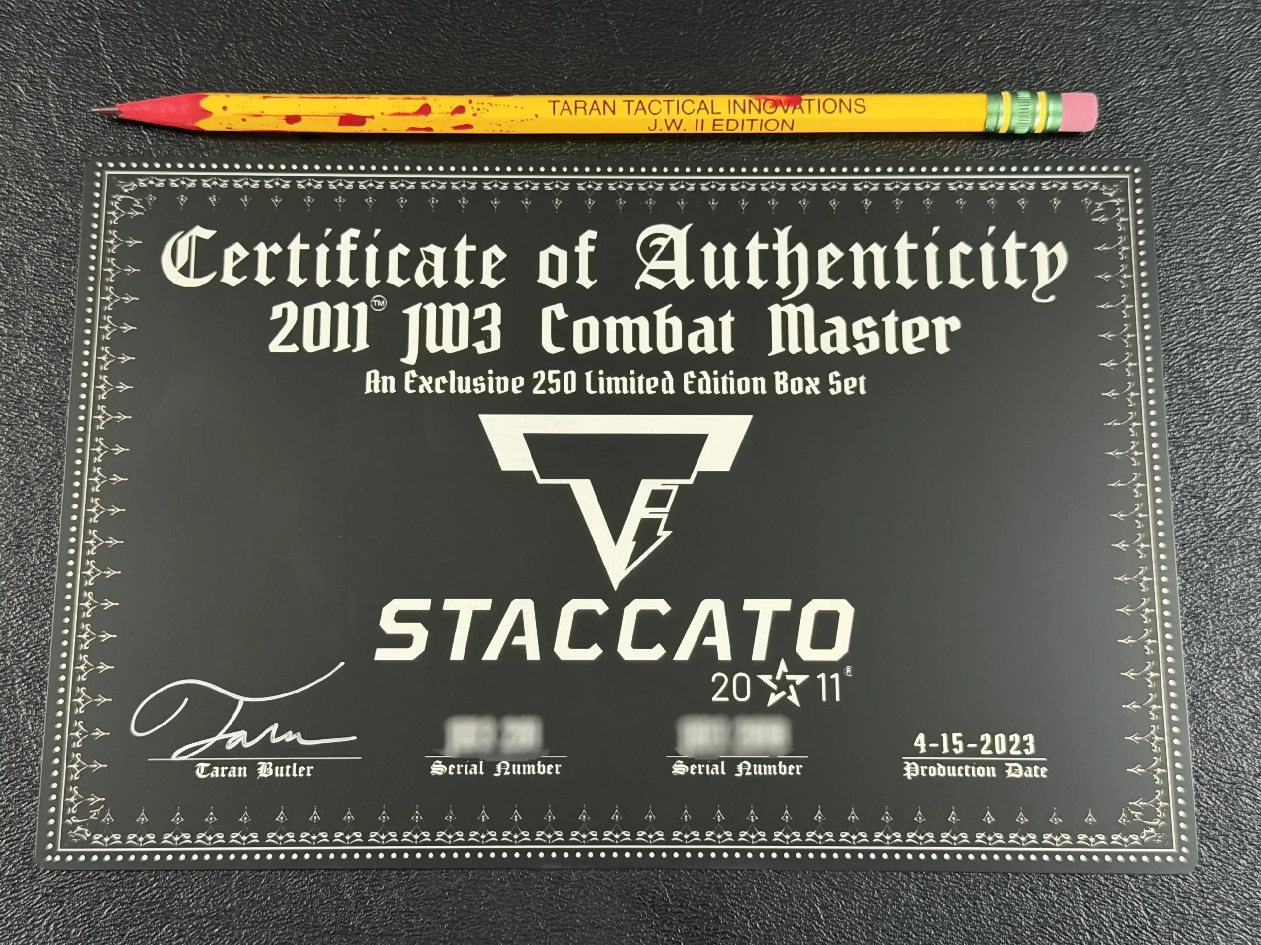 TTI x Staccato John Wick 3 Combat Master Box Set photo 4